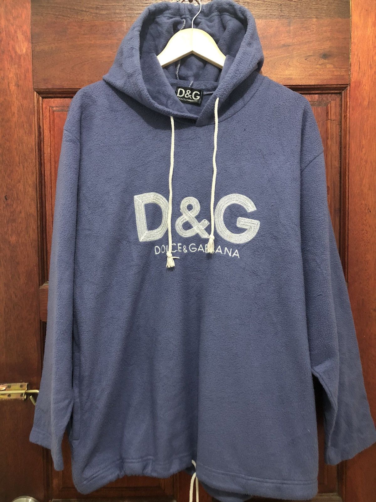 Dolce & Gabbana Dolce & Gabbana Embroidery Big logo Pullover Hoodie Size US L / EU 52-54 / 3 - 1 Thumbnail