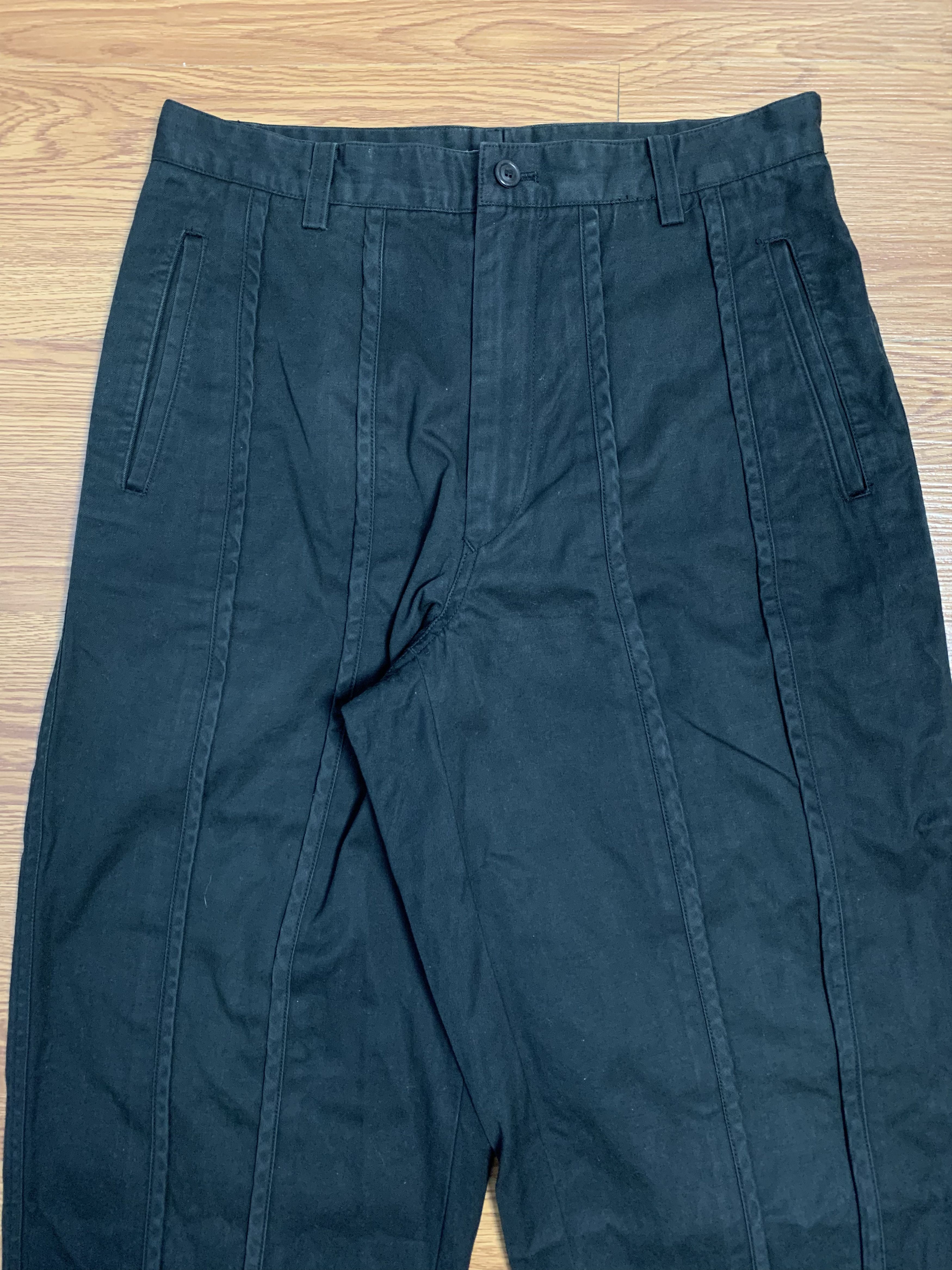 Issey Miyake Vintage 80s Issey Miyake Pleated Baggy Pants Size US 29 - 4 Thumbnail