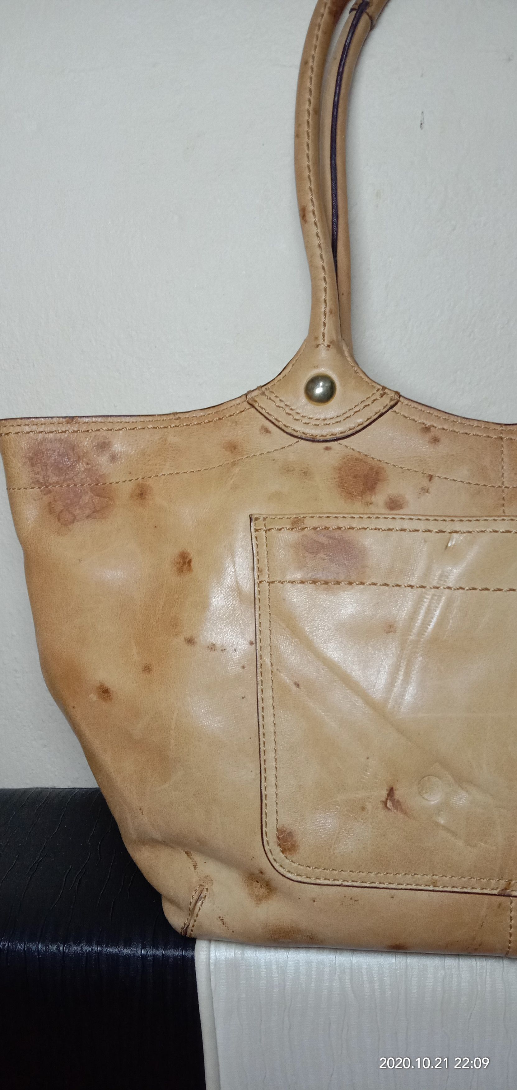 Branded Leather COACH Handbag Full Leather Size ONE SIZE - 4 Thumbnail
