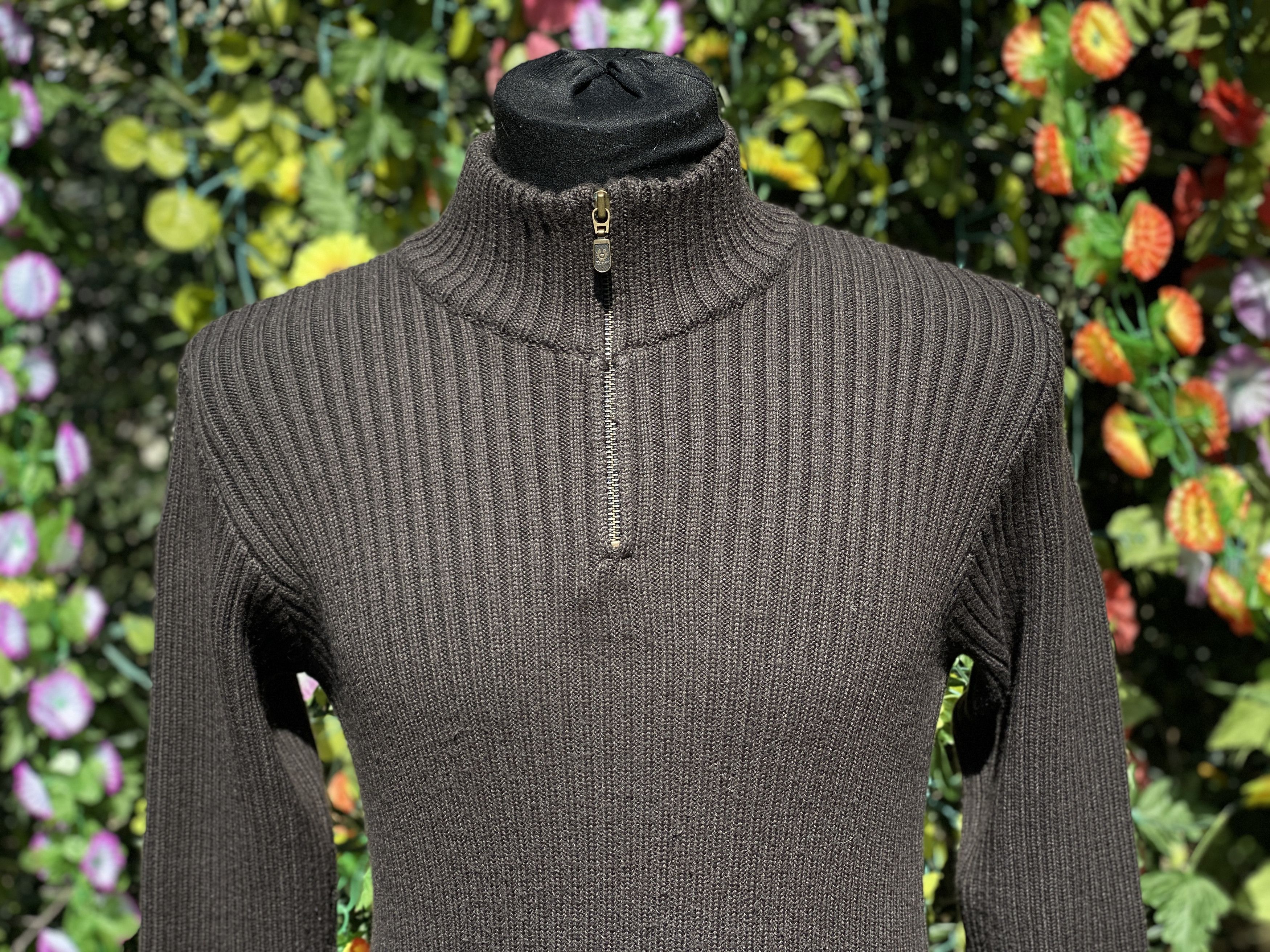 Belstaff Knit BELSTAFF Pullover Slim Fit SweatShirt Size M 48 2 50 Size US M / EU 48-50 / 2 - 8 Thumbnail
