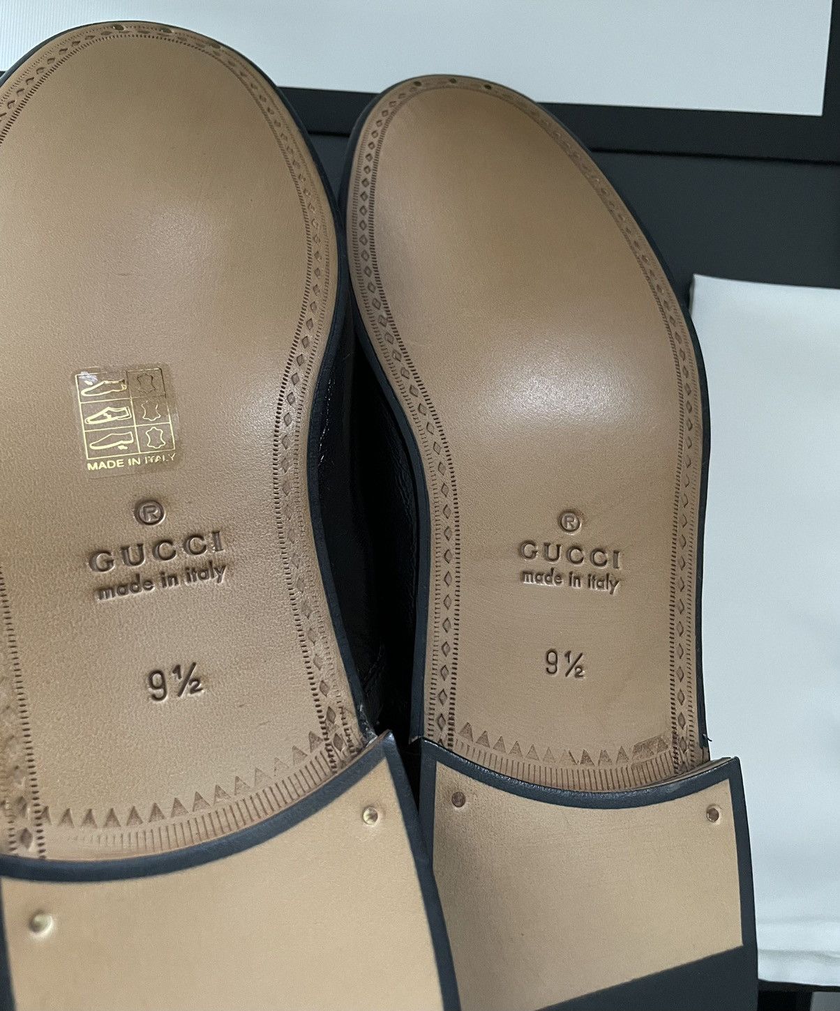 Gucci Gucci Classic Leather Horsebit Loafer Sandal Size US 10.5 / EU 43-44 - 7 Thumbnail