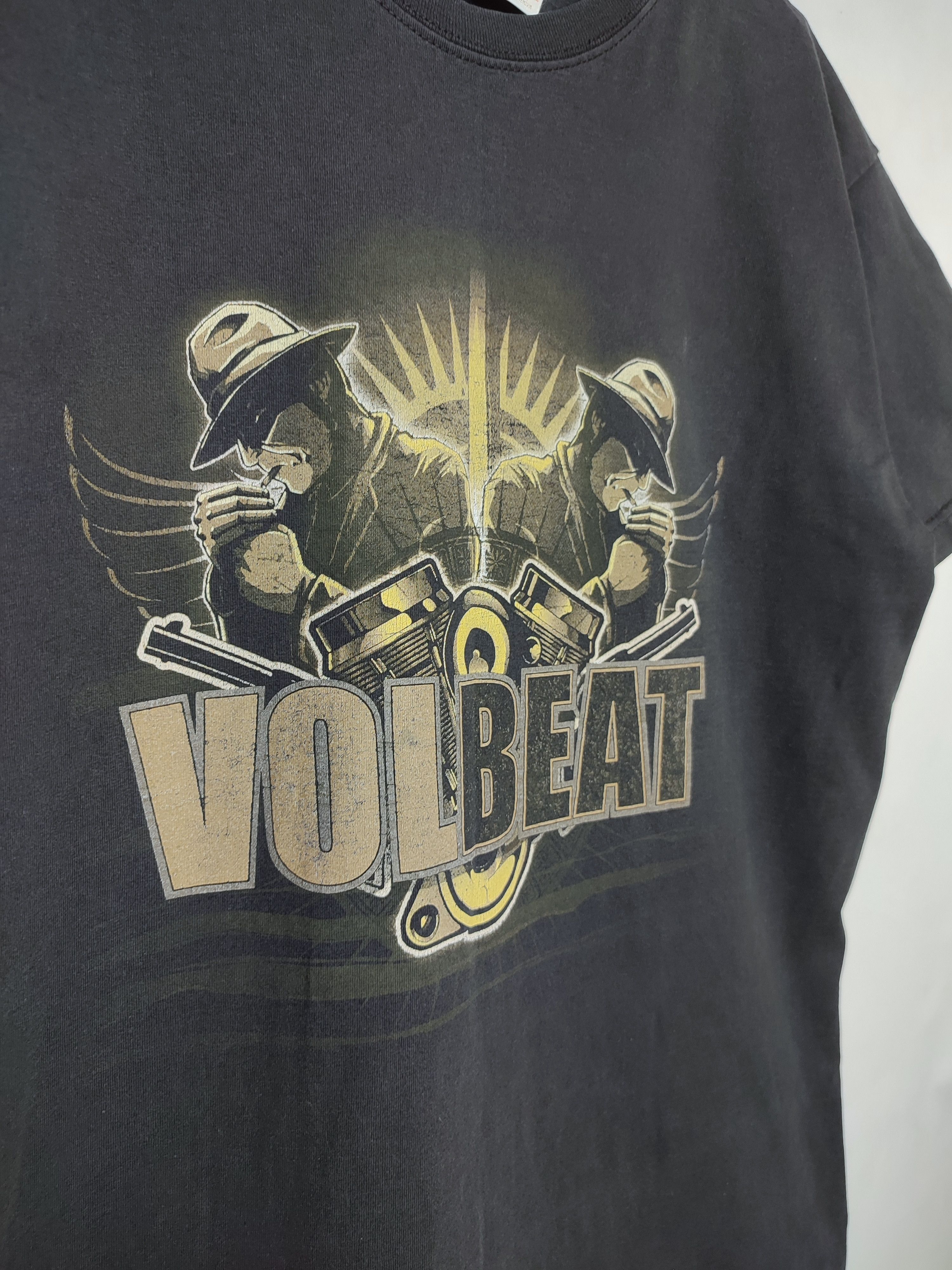 Vintage Volbeat tour 2008 t shirt Size US M / EU 48-50 / 2 - 2 Thumbnail