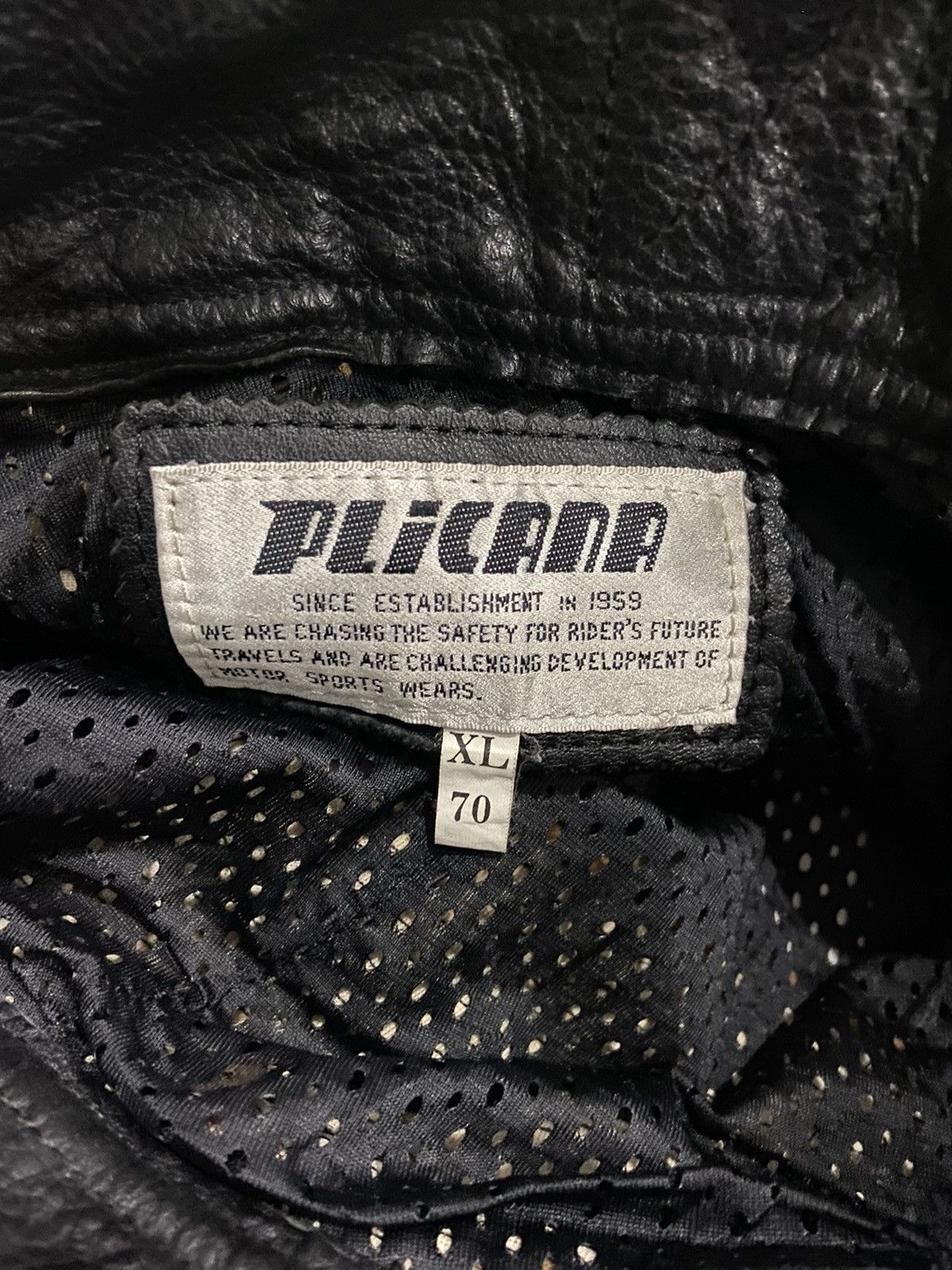 Rare🔥 Vintage Plicana Leather Biker Superbike Pants