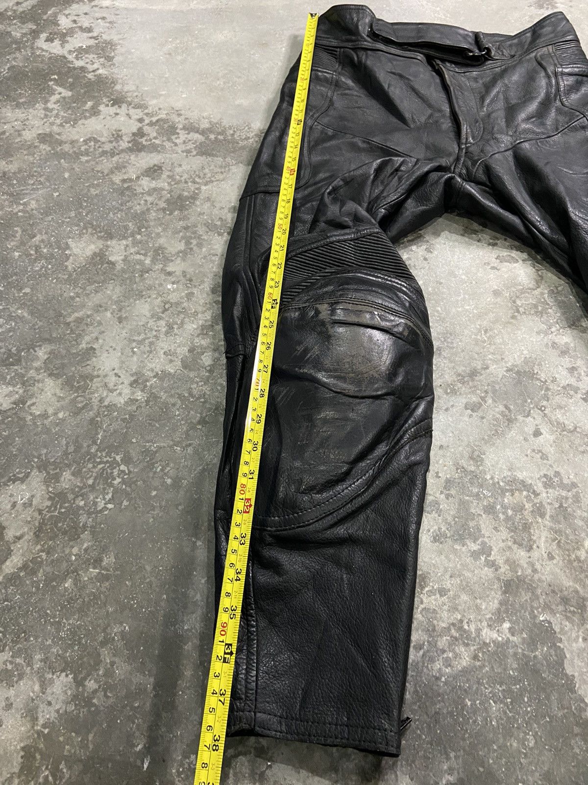 Rare🔥 Vintage Plicana Leather Biker Superbike Pants