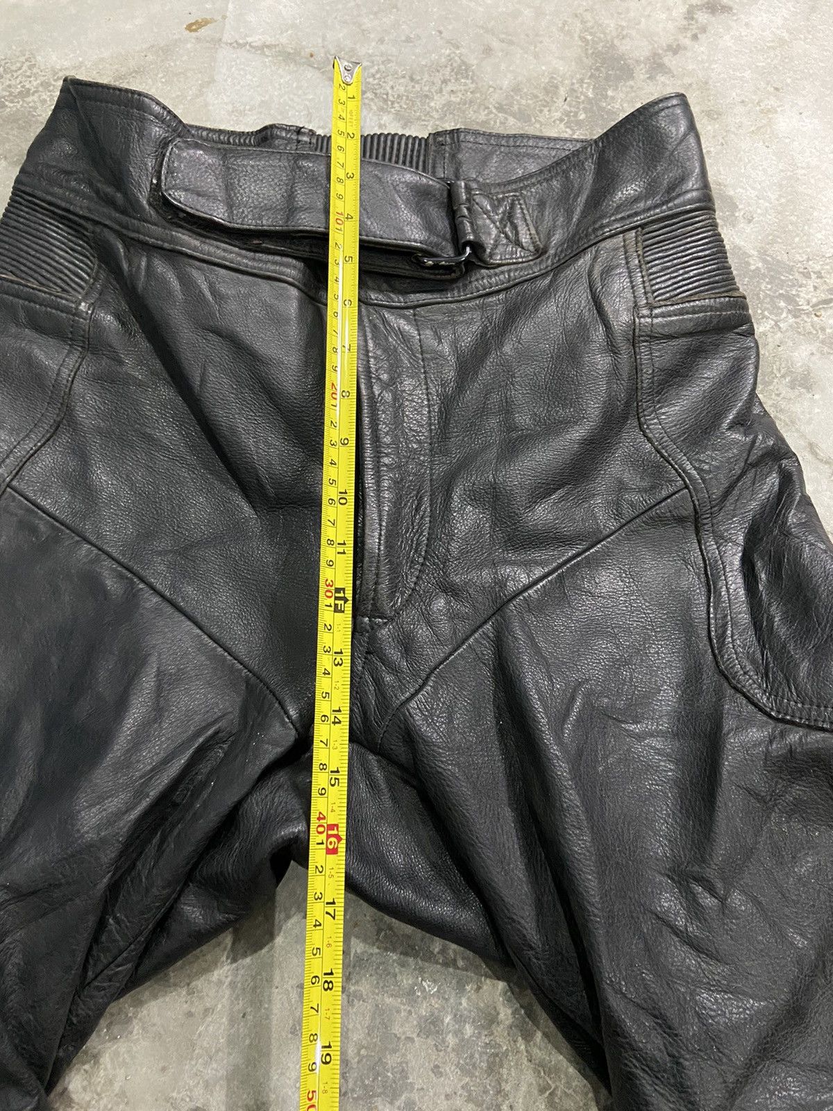 Rare🔥 Vintage Plicana Leather Biker Superbike Pants