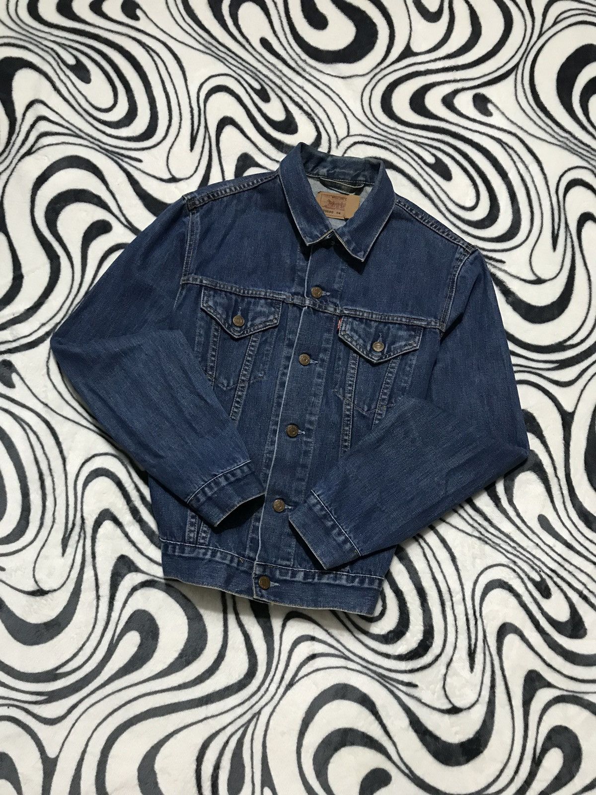 Levi's Vintage Levis Denim Jacket Jeans Size US L / EU 52-54 / 3 - 1 Thumbnail
