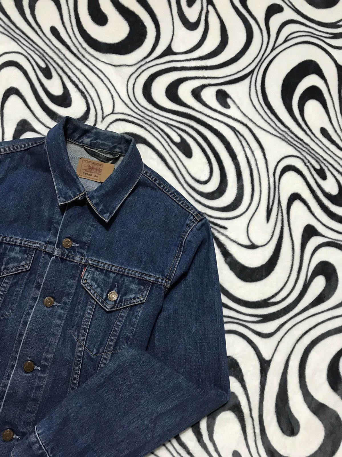 Levi's Vintage Levis Denim Jacket Jeans Size US L / EU 52-54 / 3 - 2 Thumbnail