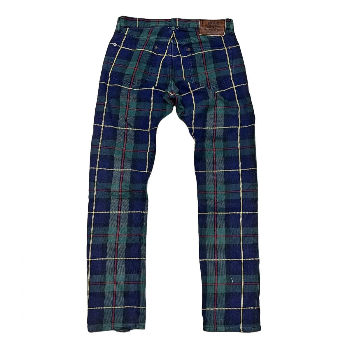 Polo Ralph Lauren Polo Ralph Lauren Green Tartan Pants Size US 31 - 2 Thumbnail