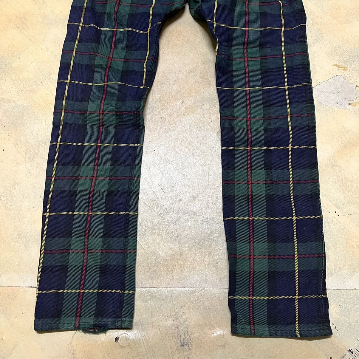 Polo Ralph Lauren Polo Ralph Lauren Green Tartan Pants Size US 31 - 21 Thumbnail
