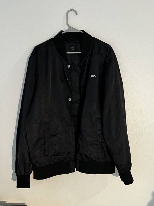 Obey tour outlet city bomber jacket