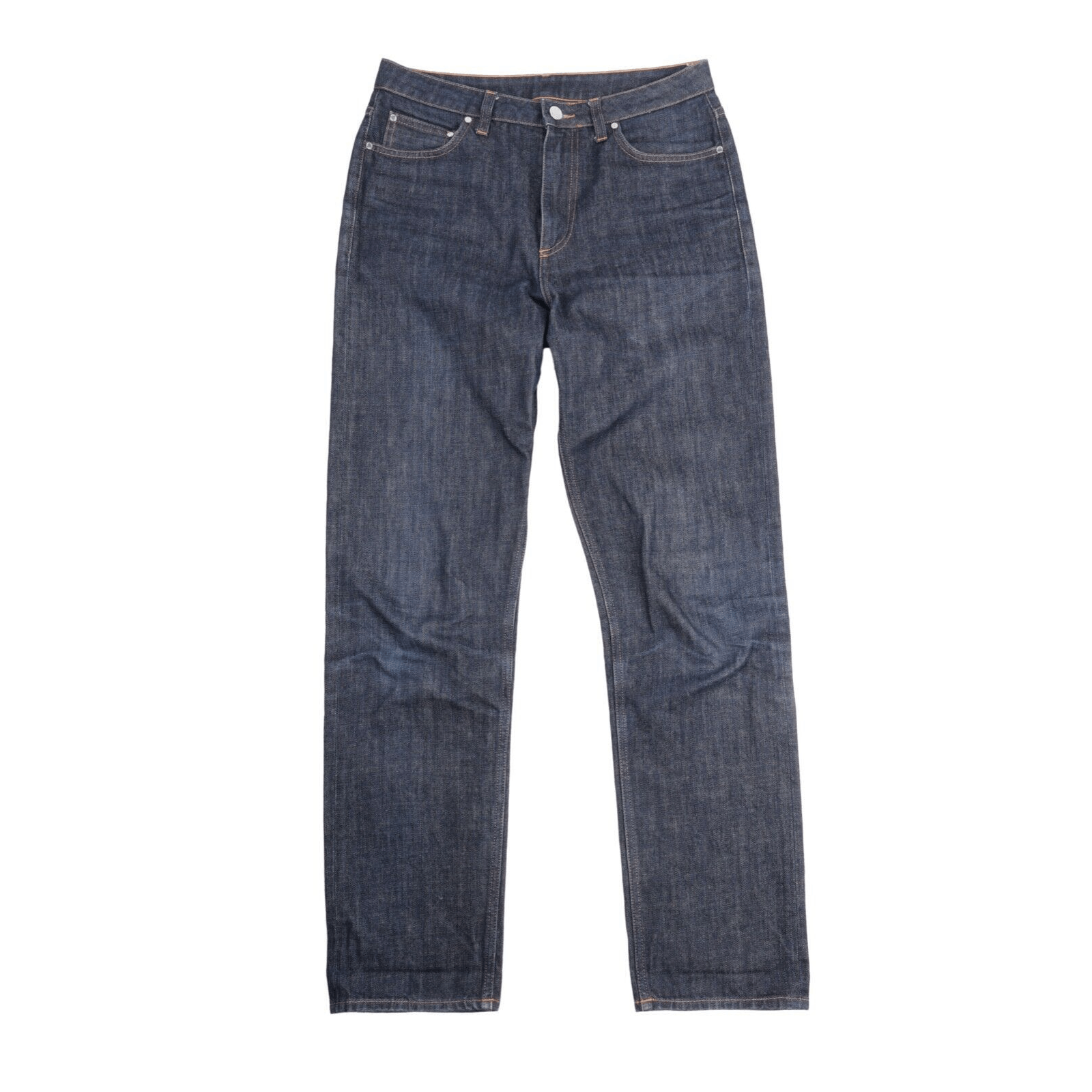 Norse Projects Navy Blue Faded Denim Jeans 006493