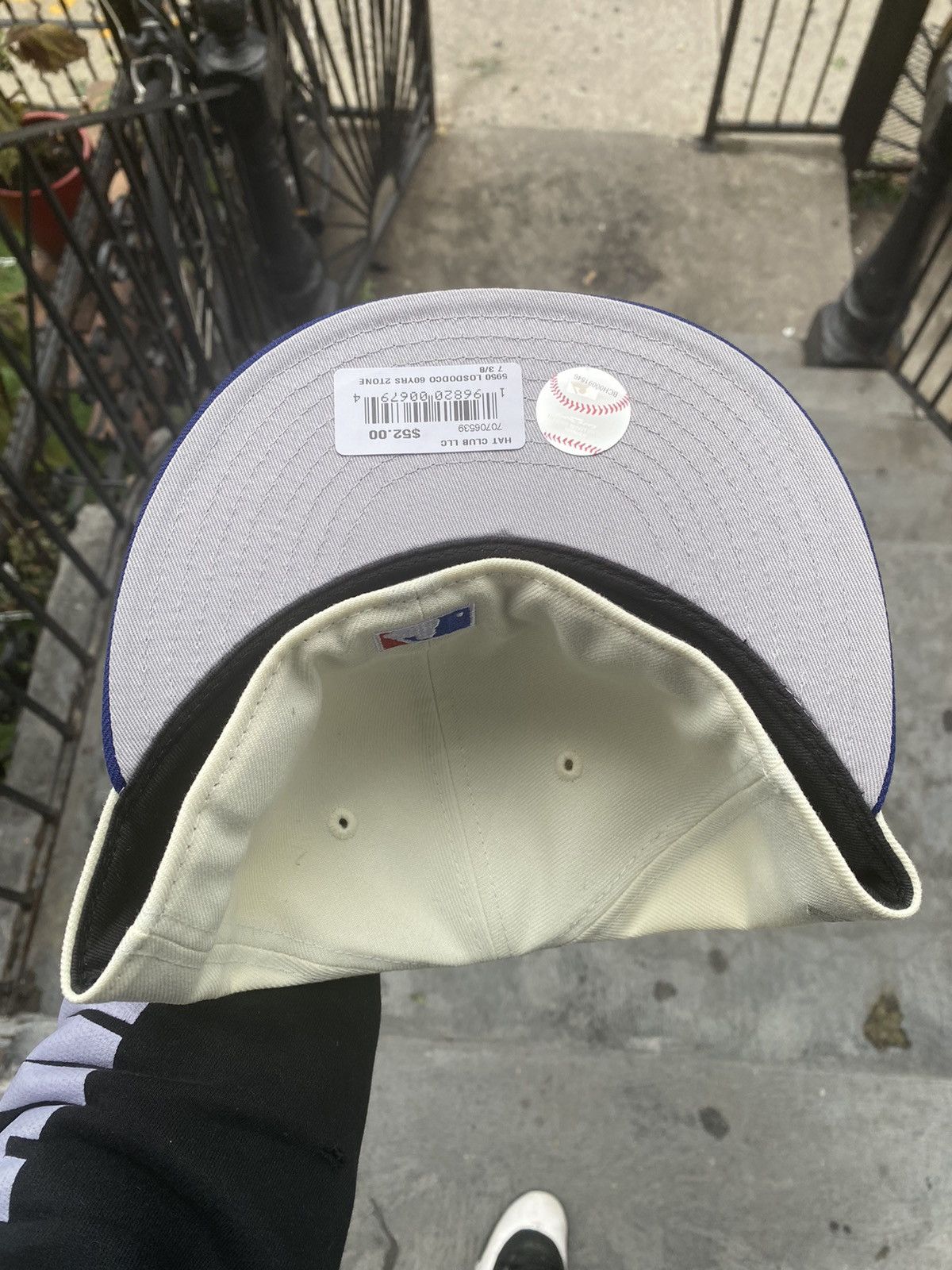 Hat Club 7 3/8 Hat Club Exclusive LA Dodgers Jersey (Script) Size ONE SIZE - 4 Thumbnail