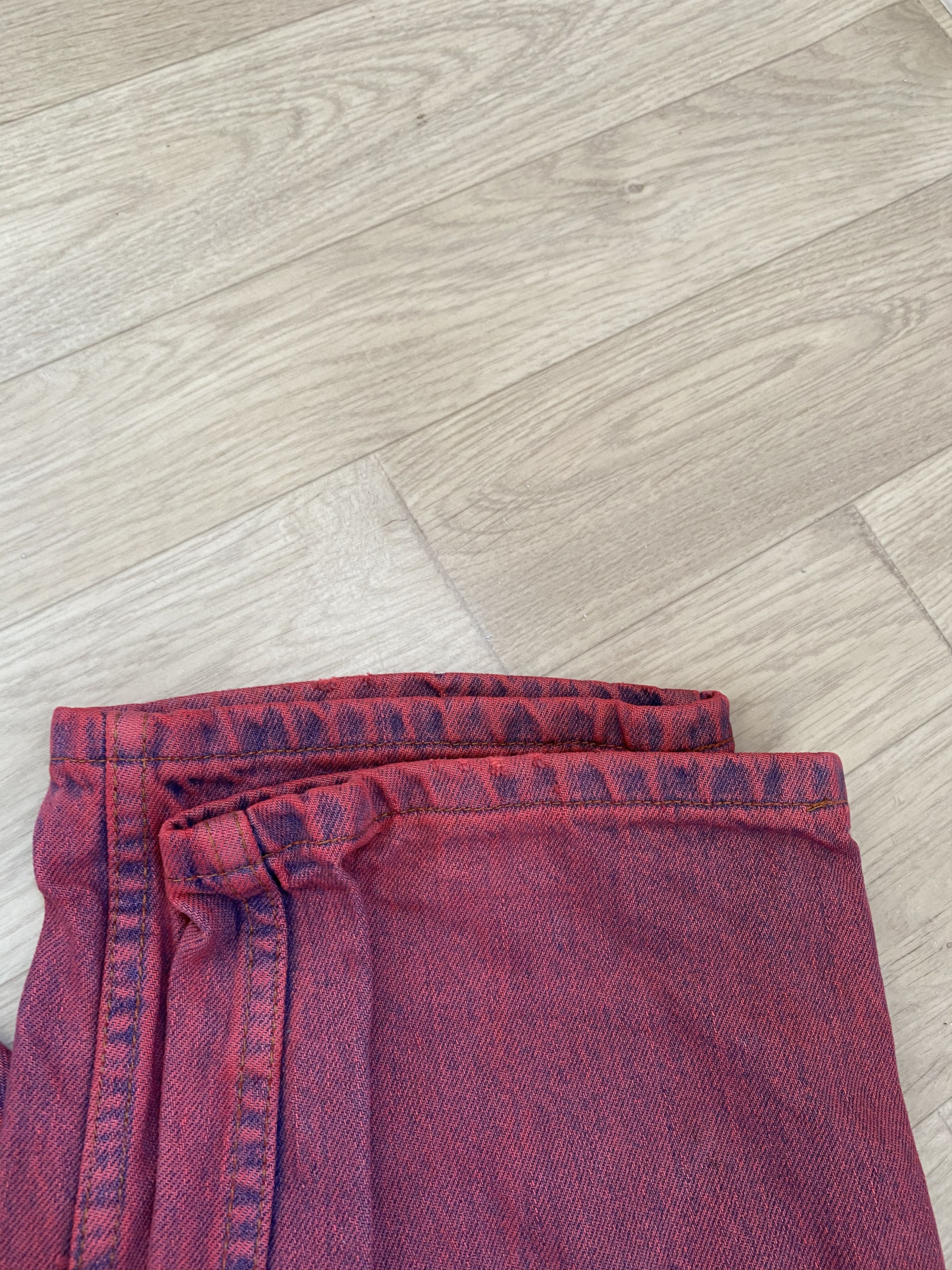 Levi's Vintage Levi’s 555 pink purple jeans Size US 36 / EU 52 - 3 Thumbnail