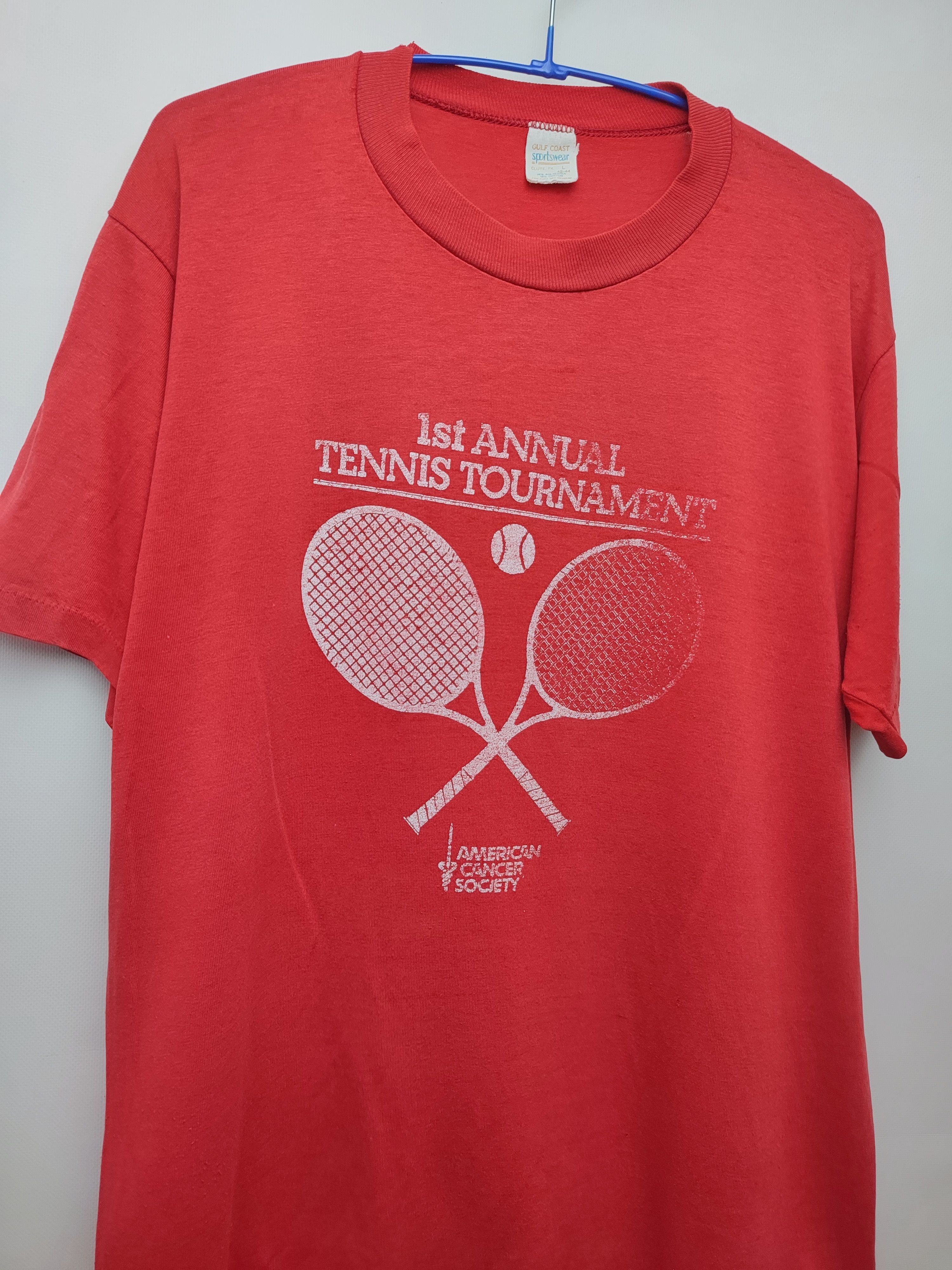 Other Vintage Tennis cup Coca cola t shirt Size US M / EU 48-50 / 2 - 1 Thumbnail