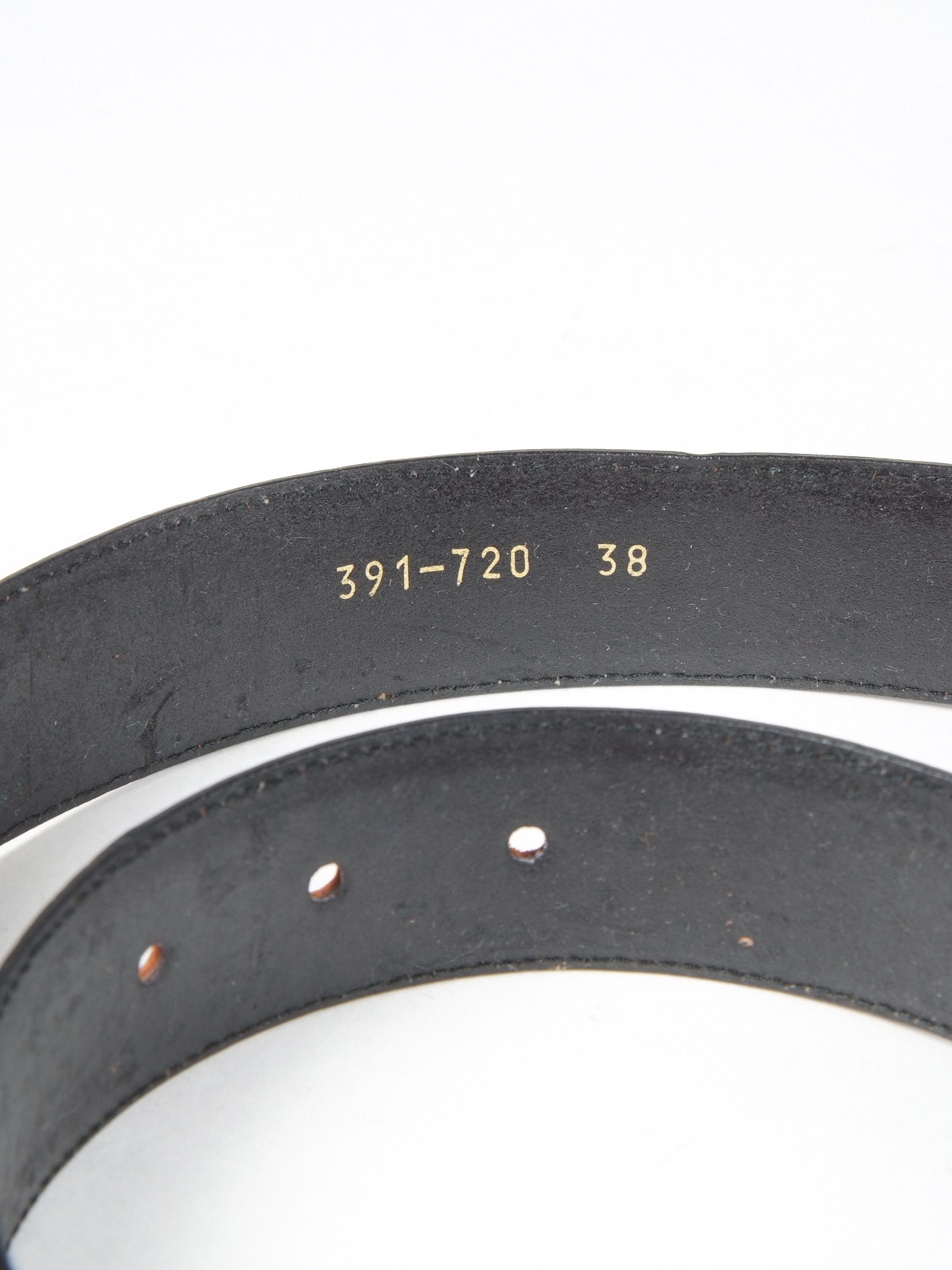 Escada × Vintage Vintage ESCADA Croco Print Leather Belt Size ONE SIZE - 6 Thumbnail