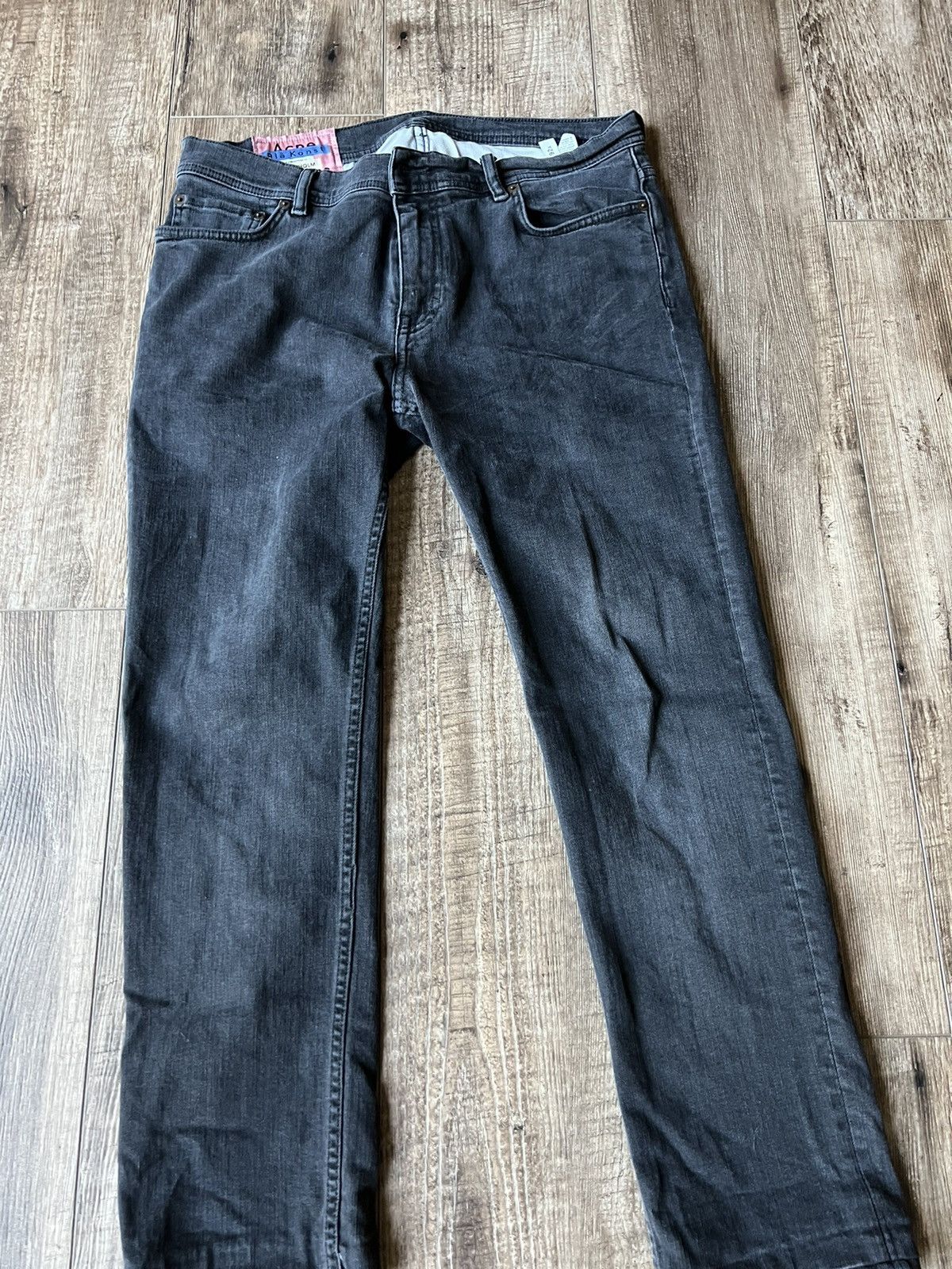 Acne Studios Skinny Black Denim Jeans