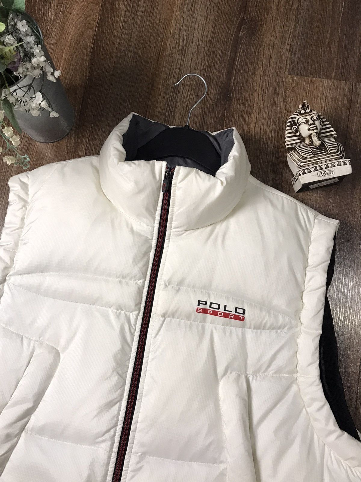 Polo Ralph Lauren × Vintage Vintage 90s Polo sport puffer Jacket Vest Size US L / EU 52-54 / 3 - 2 Thumbnail