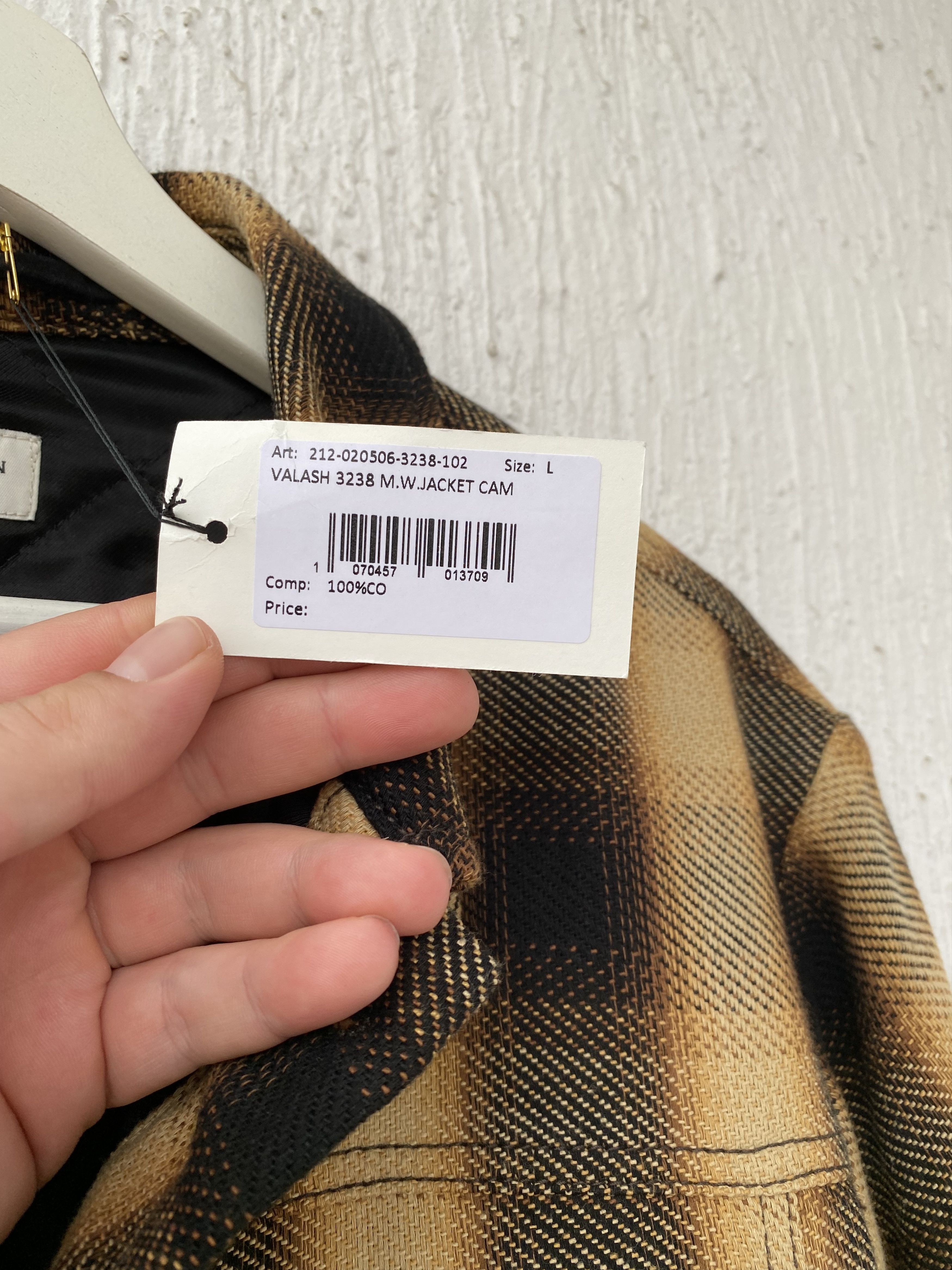 Dries Van Noten DRIED 'VALASH' CHECKED JACKET Size US L / EU 52-54 / 3 - 7 Thumbnail