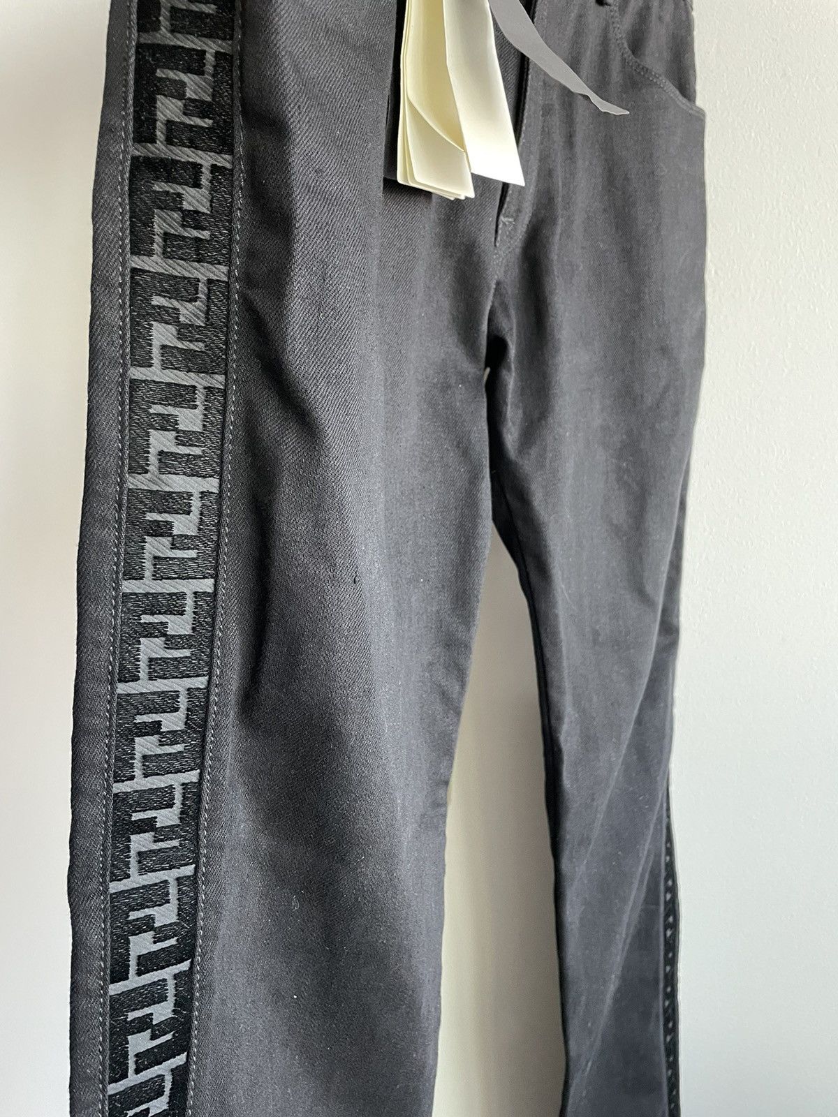 Fendi Limited Rare $2k Super Runway Brand New FF Logo Jeans Pant Size US 32 / EU 48 - 4 Thumbnail