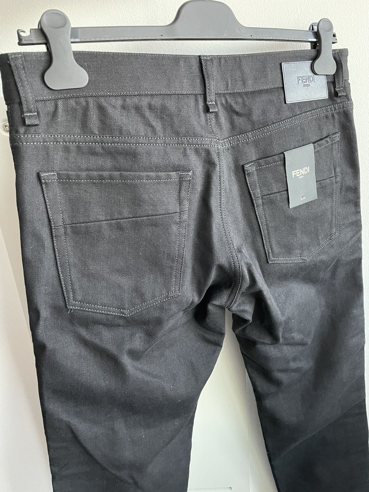 Fendi Limited Rare $2k Super Runway Brand New FF Logo Jeans Pant Size US 32 / EU 48 - 22 Thumbnail