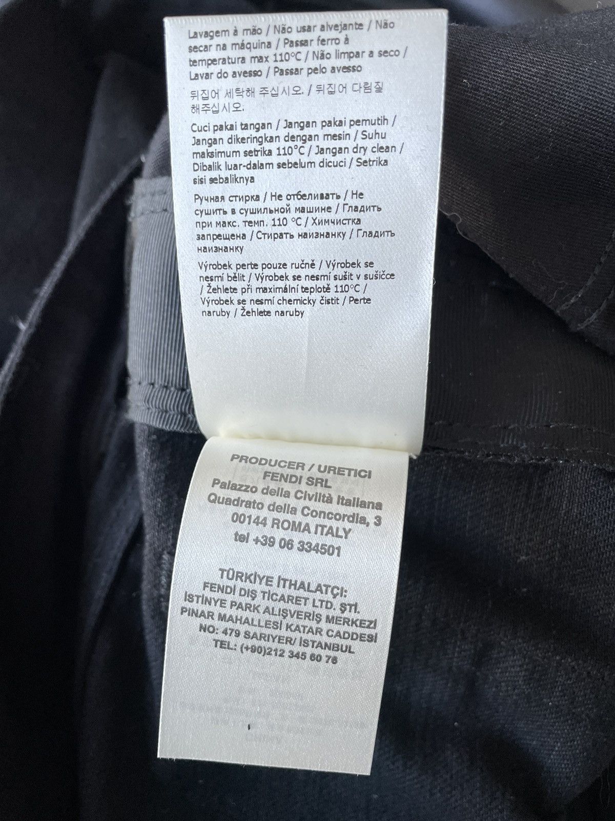 Fendi Limited Rare $2k Super Runway Brand New FF Logo Jeans Pant Size US 32 / EU 48 - 11 Thumbnail