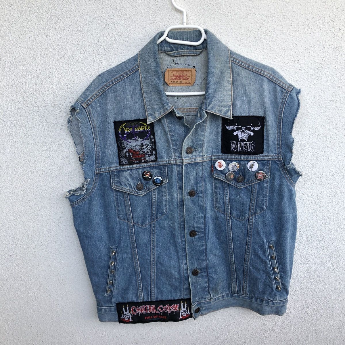 Levi's × Levi's Vintage Clothing Levis 90s jacket with metal vintage 90s patch Size US L / EU 52-54 / 3 - 2 Thumbnail