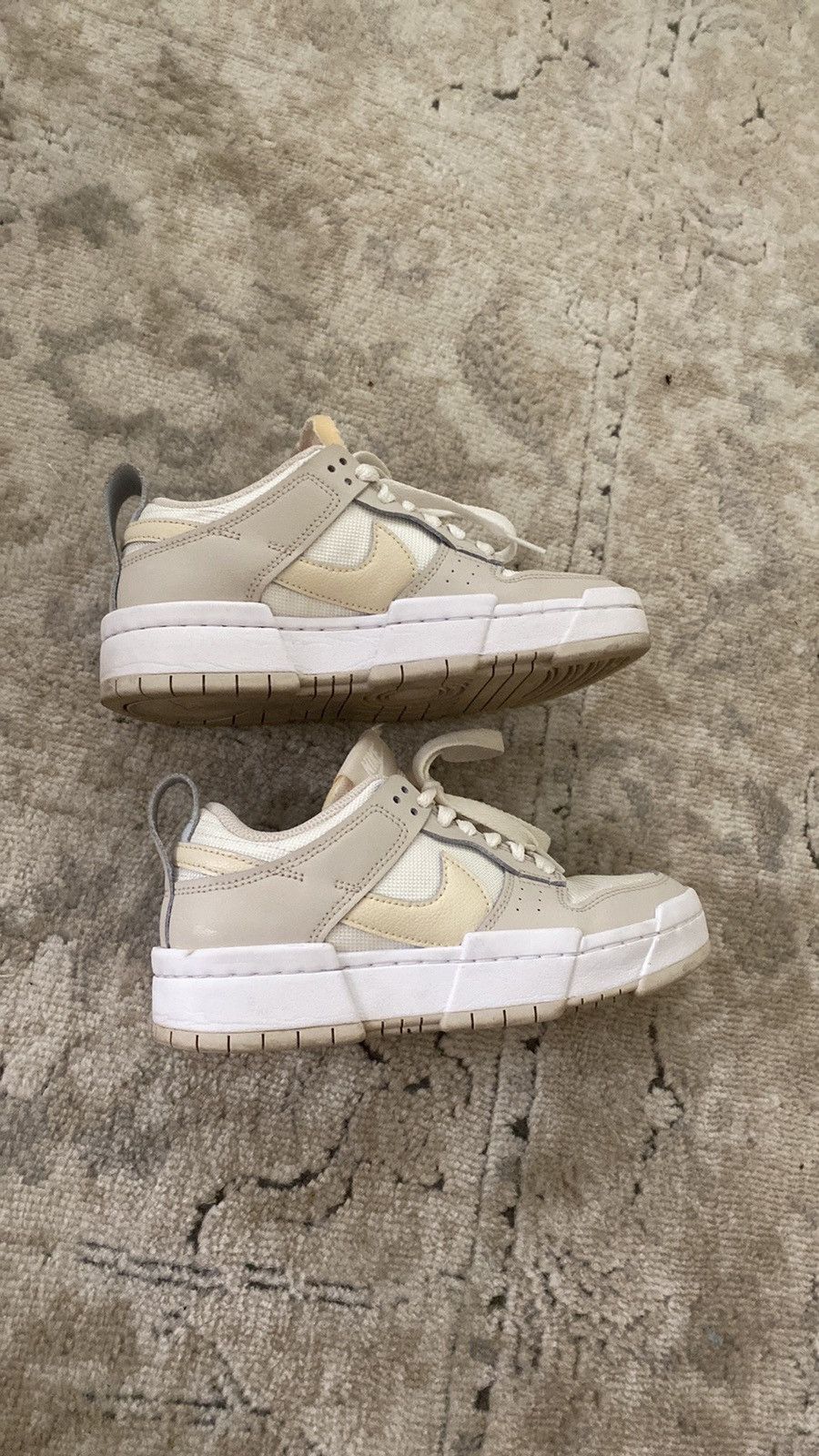 dunk low disrupt sail desert sand