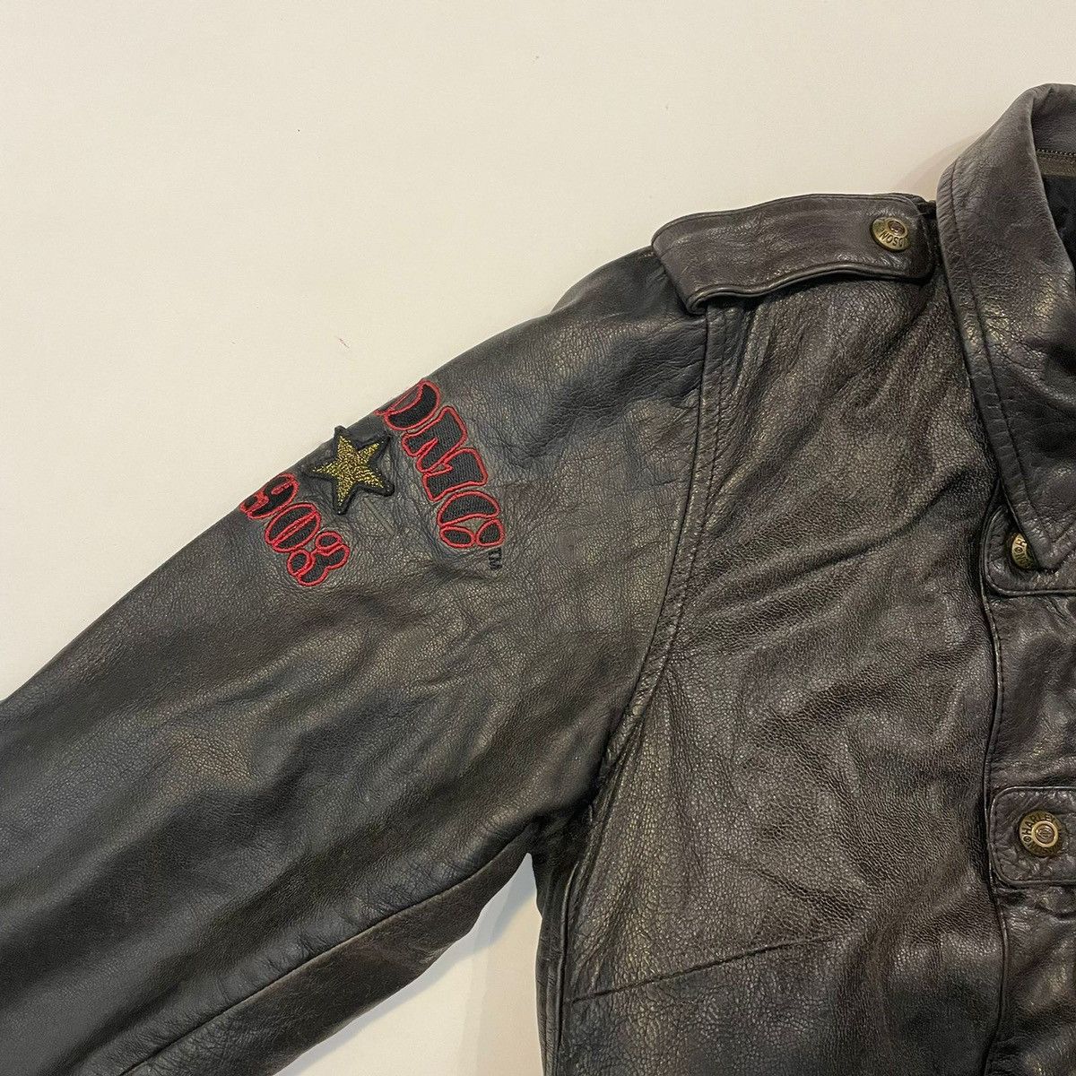 Harley Davidson Vintage Harley Davidson Genuine motorcycles leather jacket Size US S / EU 44-46 / 1 - 4 Thumbnail