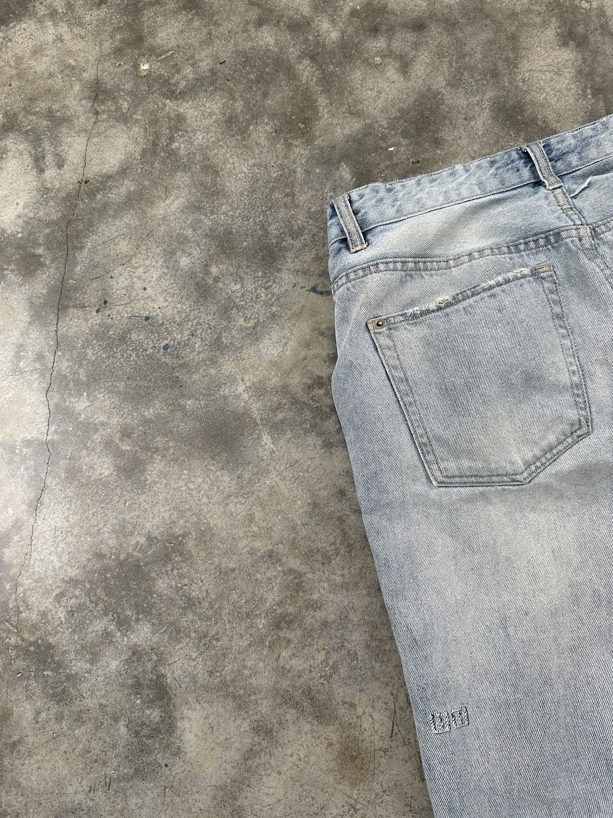 Ksubi Ksubi Wolfgang " Super Clean Freak " Distressed Denim Sz. 31 Size US 31 - 6 Thumbnail