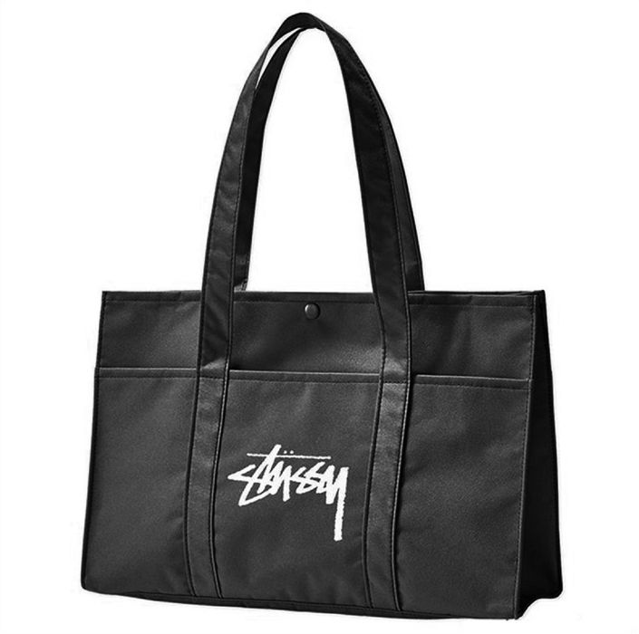 If Six Was Nine Stussy Tote Bags Stussy Magazine Black Bags | Grailed