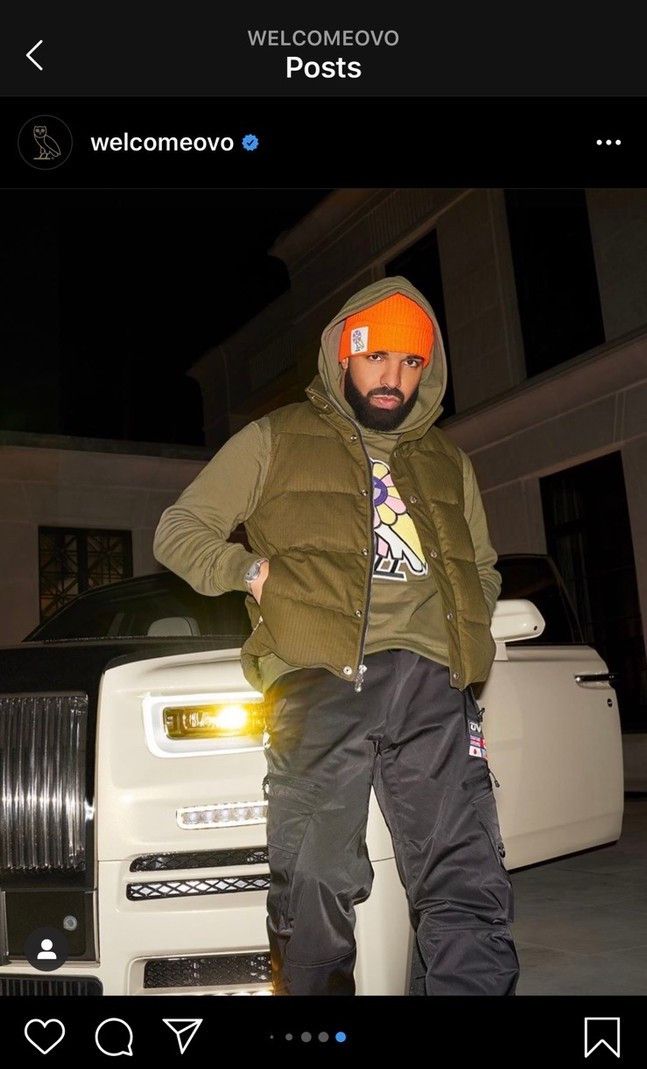 Drake OVO X TAKASHI MURAKAMI BEANIE BRAND NEW Size ONE SIZE - 2 Thumbnail