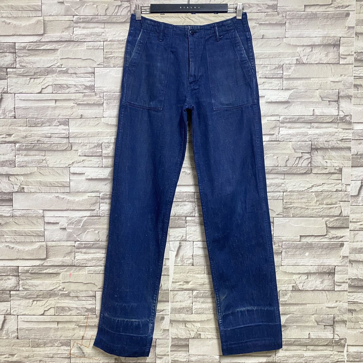 Fujito FUJITO Denim Fatigue Pants Orslow Size US 30 / EU 46 - 4 Thumbnail