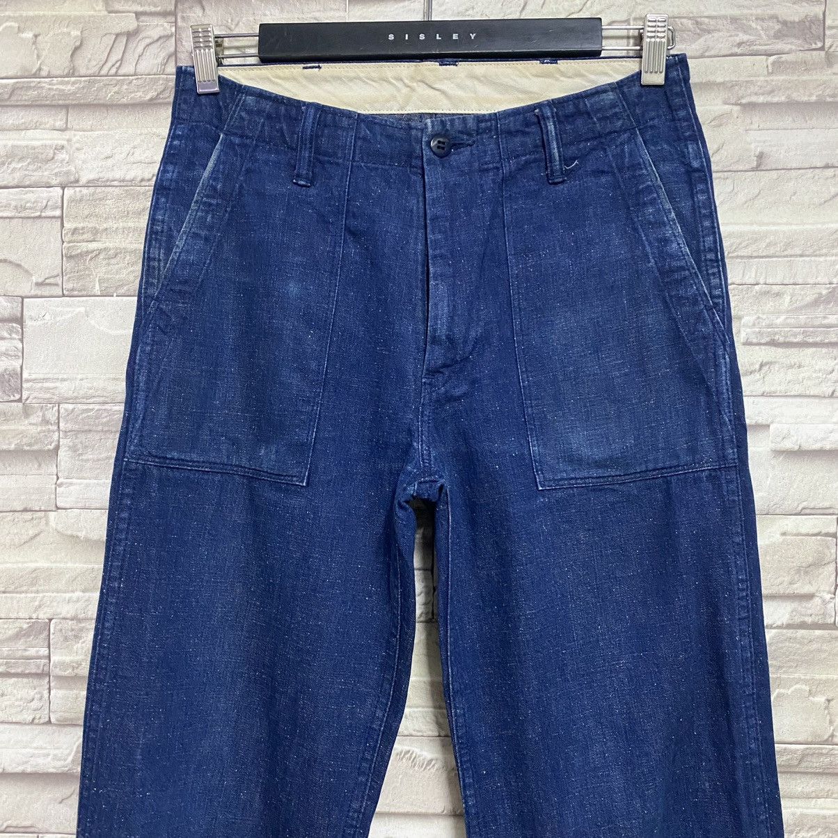 Fujito FUJITO Denim Fatigue Pants Orslow Size US 30 / EU 46 - 5 Thumbnail