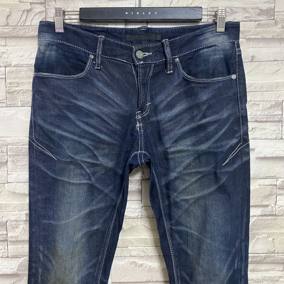 GOSTAR DE FUGA Japanese Brand FUGA Denim Skinny Jeans Stretch Size US 31 - 4 Thumbnail