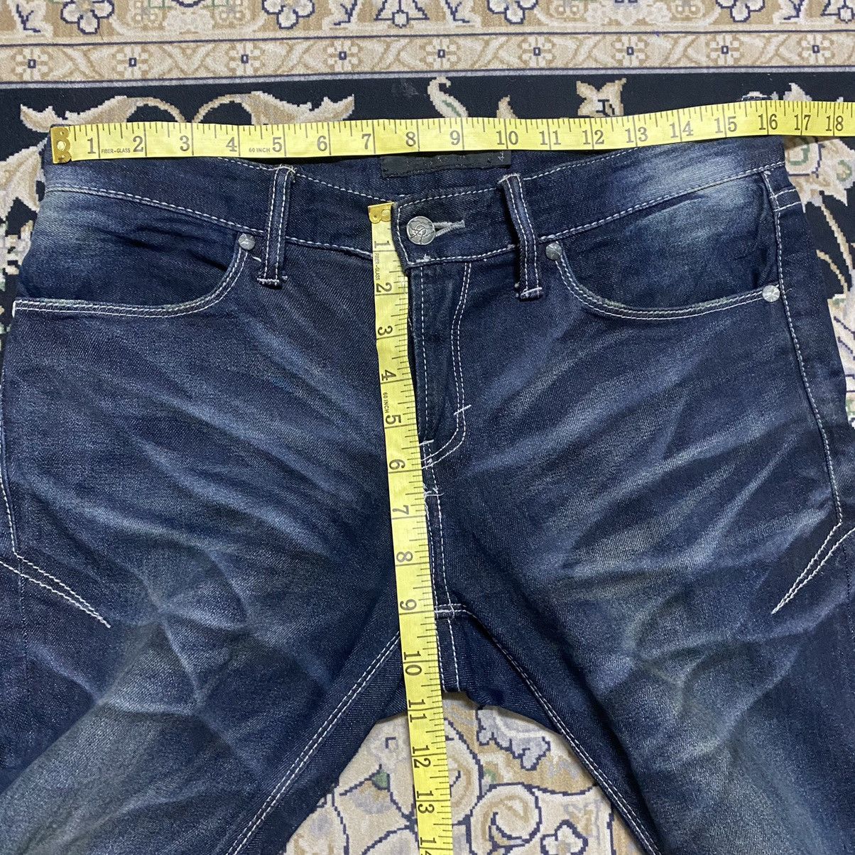 GOSTAR DE FUGA Japanese Brand FUGA Denim Skinny Jeans Stretch Size US 31 - 18 Thumbnail