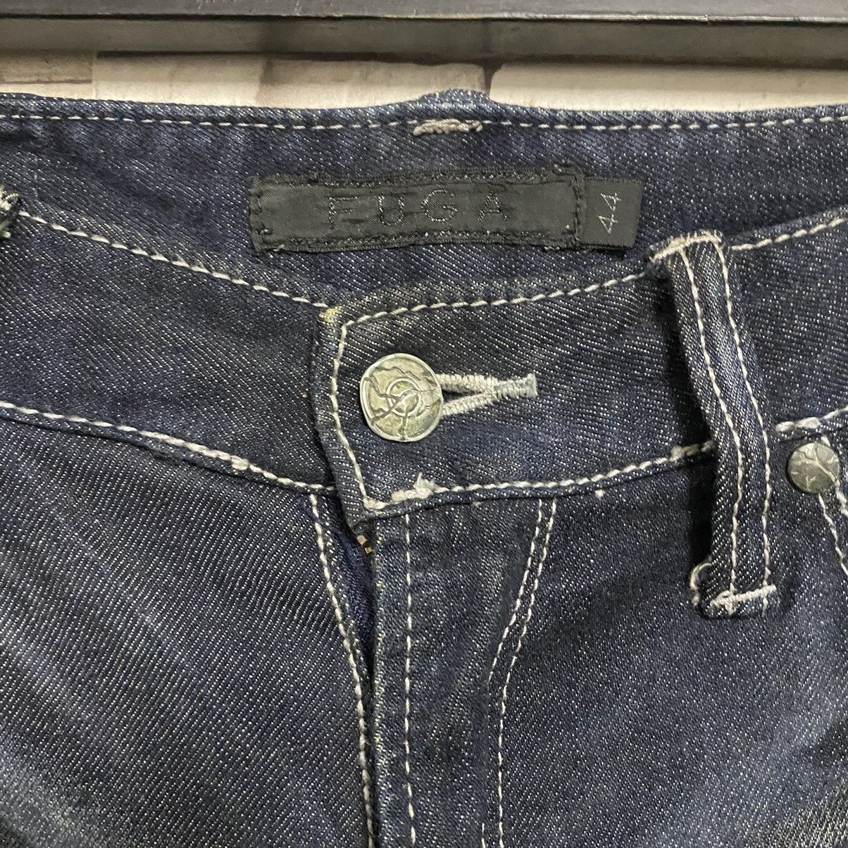 GOSTAR DE FUGA Japanese Brand FUGA Denim Skinny Jeans Stretch Size US 31 - 8 Thumbnail