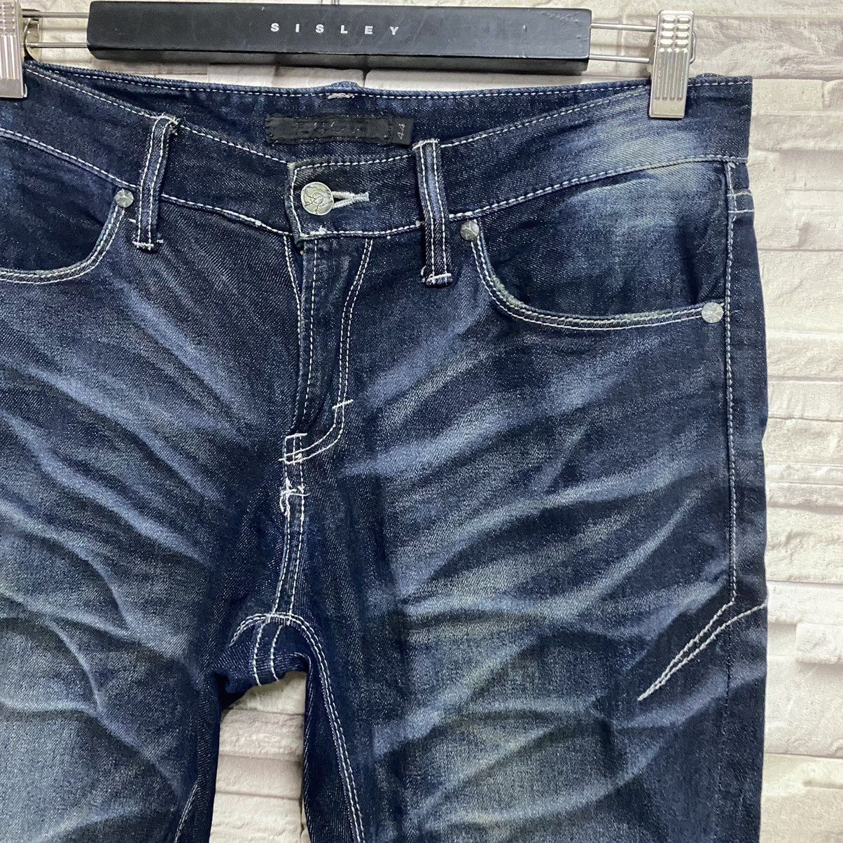 GOSTAR DE FUGA Japanese Brand FUGA Denim Skinny Jeans Stretch Size US 31 - 7 Thumbnail