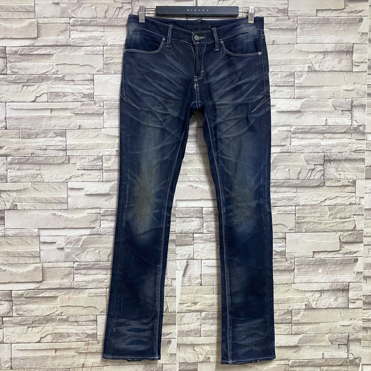 GOSTAR DE FUGA Japanese Brand FUGA Denim Skinny Jeans Stretch Size US 31 - 3 Thumbnail