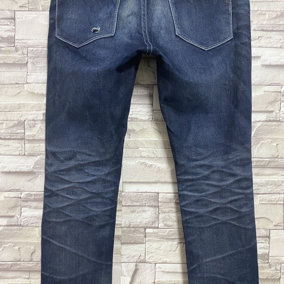 GOSTAR DE FUGA Japanese Brand FUGA Denim Skinny Jeans Stretch Size US 31 - 11 Thumbnail