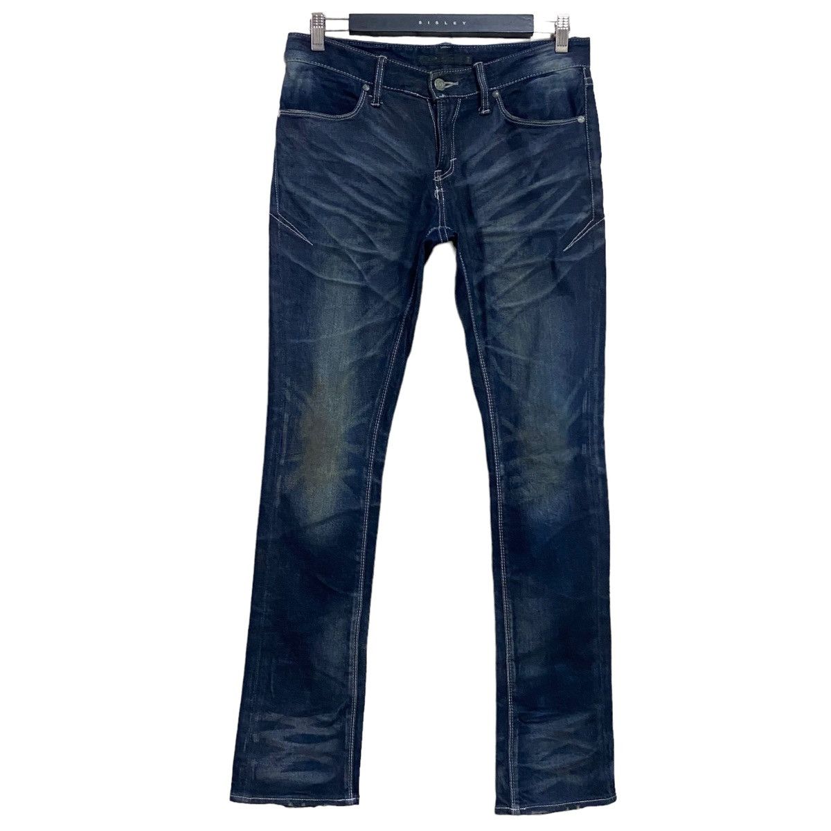GOSTAR DE FUGA Japanese Brand FUGA Denim Skinny Jeans Stretch Size US 31 - 1 Thumbnail