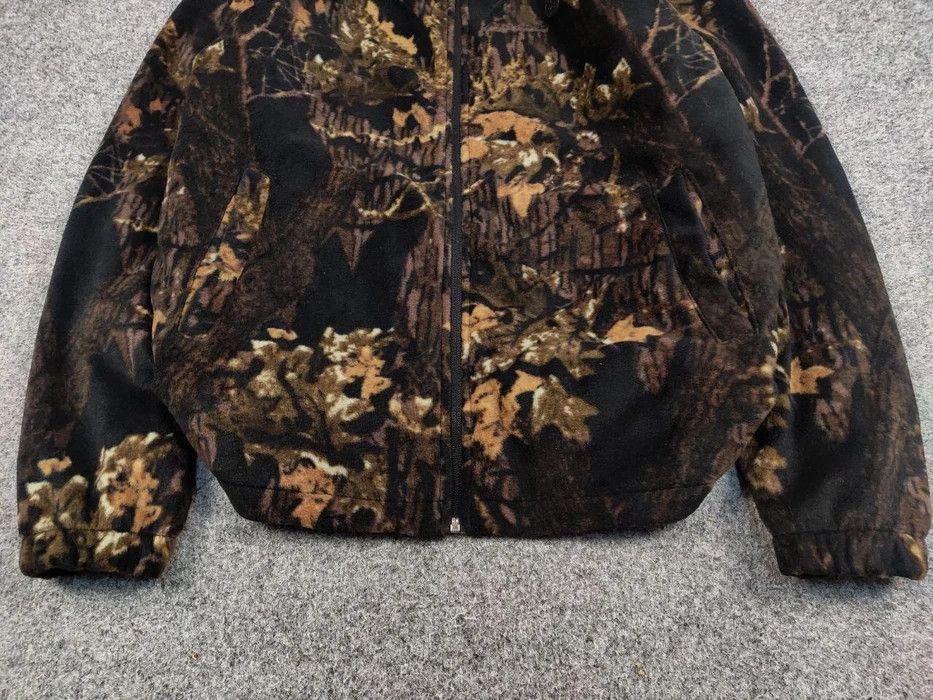 Mossy Oaks × Vintage Vintage Mossy Oak Realtree Fleece Zip Jacket Y2K Streetwear Size US L / EU 52-54 / 3 - 4 Thumbnail