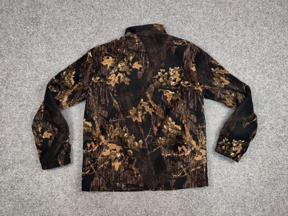 Mossy Oaks × Vintage Vintage Mossy Oak Realtree Fleece Zip Jacket Y2K Streetwear Size US L / EU 52-54 / 3 - 7 Thumbnail