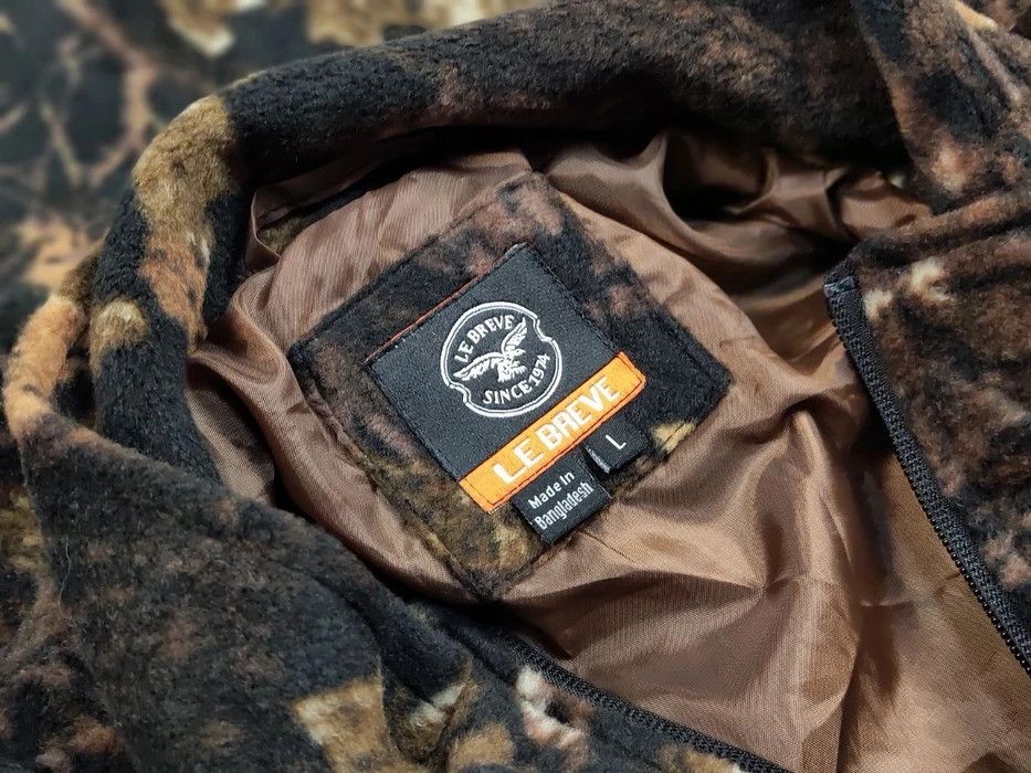 Mossy Oaks × Vintage Vintage Mossy Oak Realtree Fleece Zip Jacket Y2K Streetwear Size US L / EU 52-54 / 3 - 8 Thumbnail