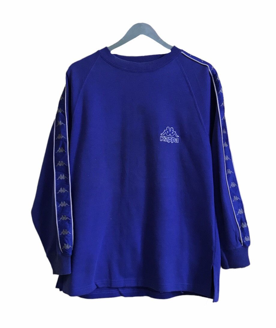 Vintage Kappa Logo Side Tape Sweatshirt