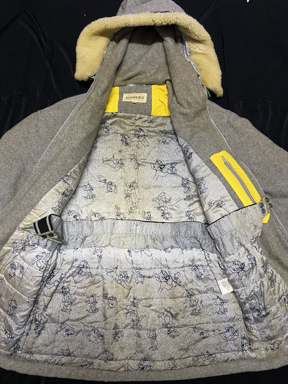 Iceberg AW95 Iceberg X Tom And Jerry multipocket anorak fur jacket Size US M / EU 48-50 / 2 - 11 Thumbnail