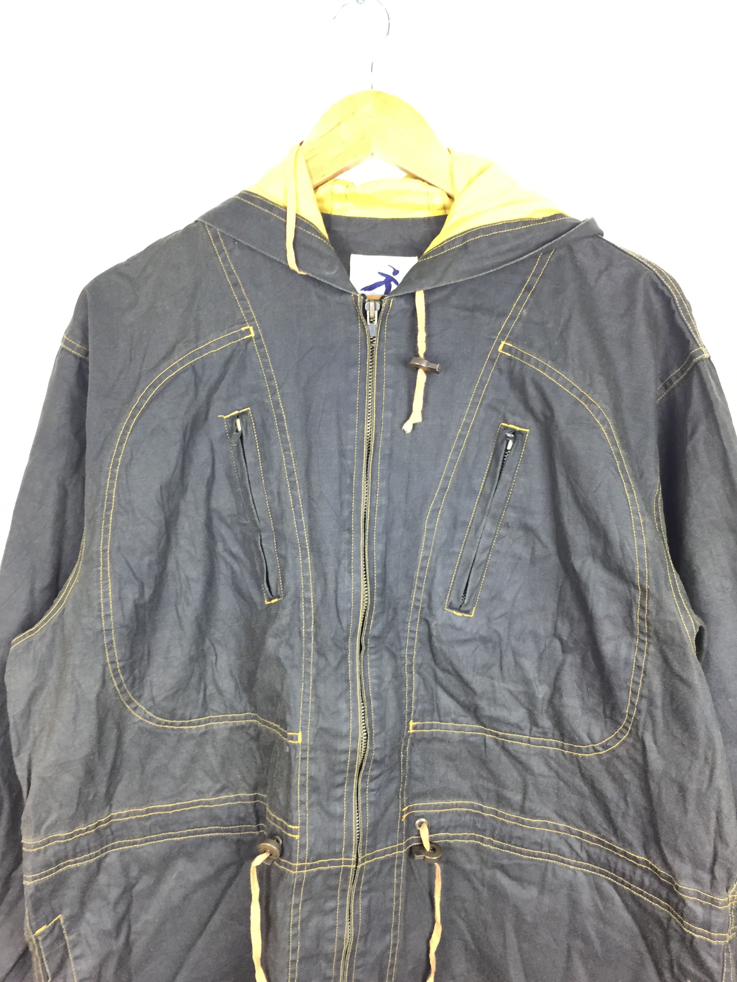 Hai Sporting Gear 90s Hai Sporting Gear contra stitch multipocket parka Size US M / EU 48-50 / 2 - 3 Thumbnail