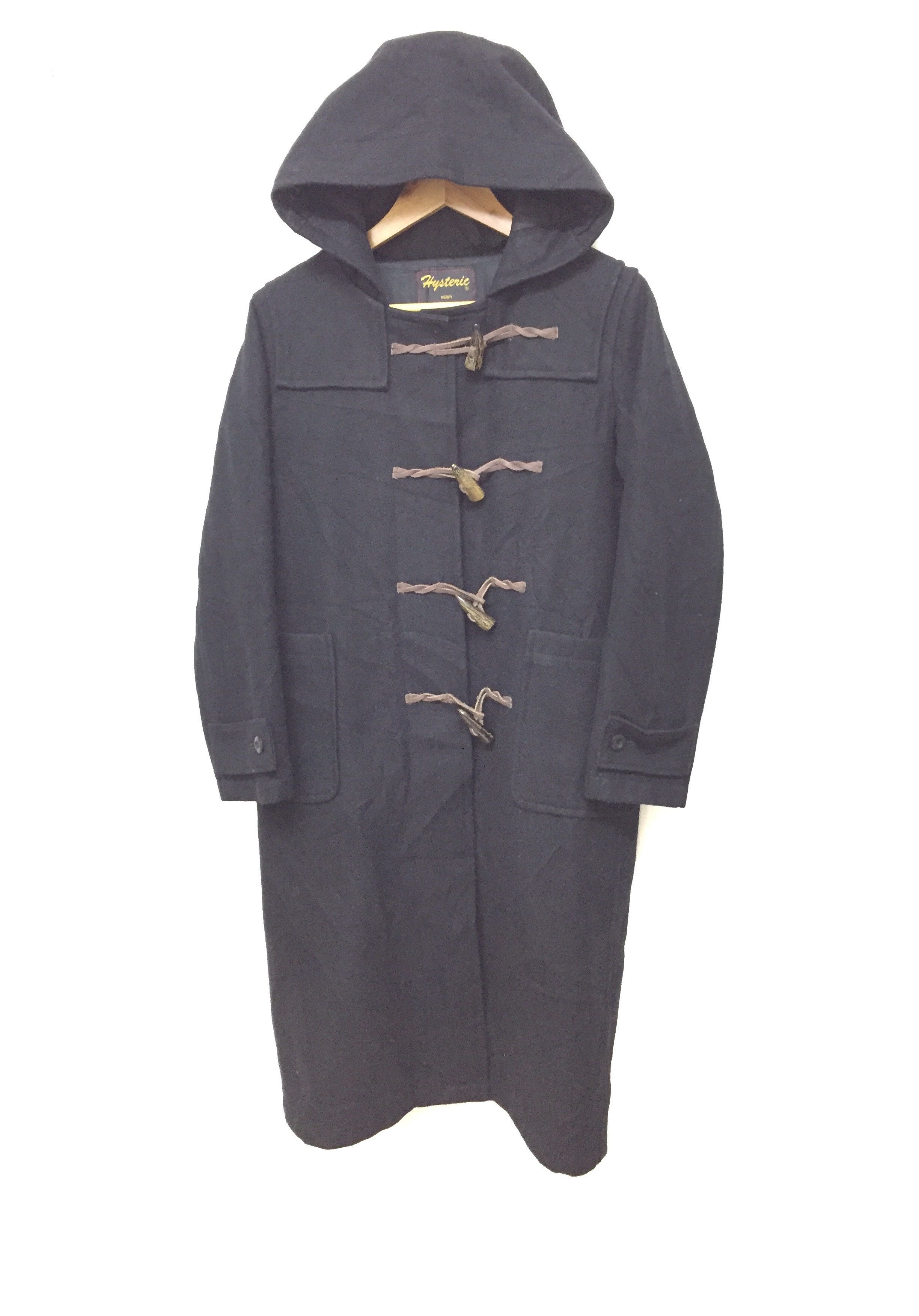 Hysteric Glamour 90's HYSTERIC GLAMOUR Knot Button heavy parka wool jacket Size M / US 6-8 / IT 42-44 - 2 Thumbnail