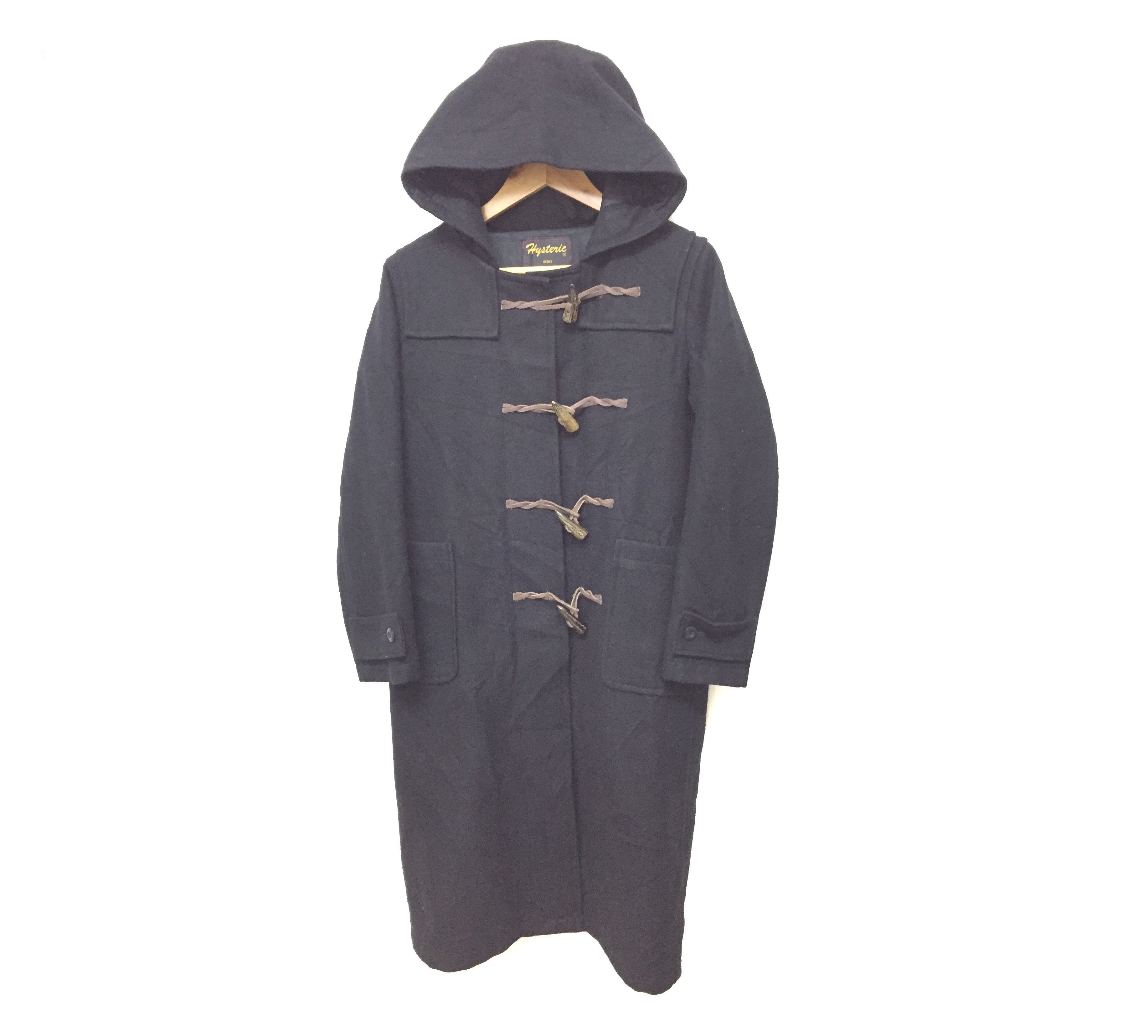 Hysteric Glamour 90's HYSTERIC GLAMOUR Knot Button heavy parka wool jacket Size M / US 6-8 / IT 42-44 - 1 Thumbnail