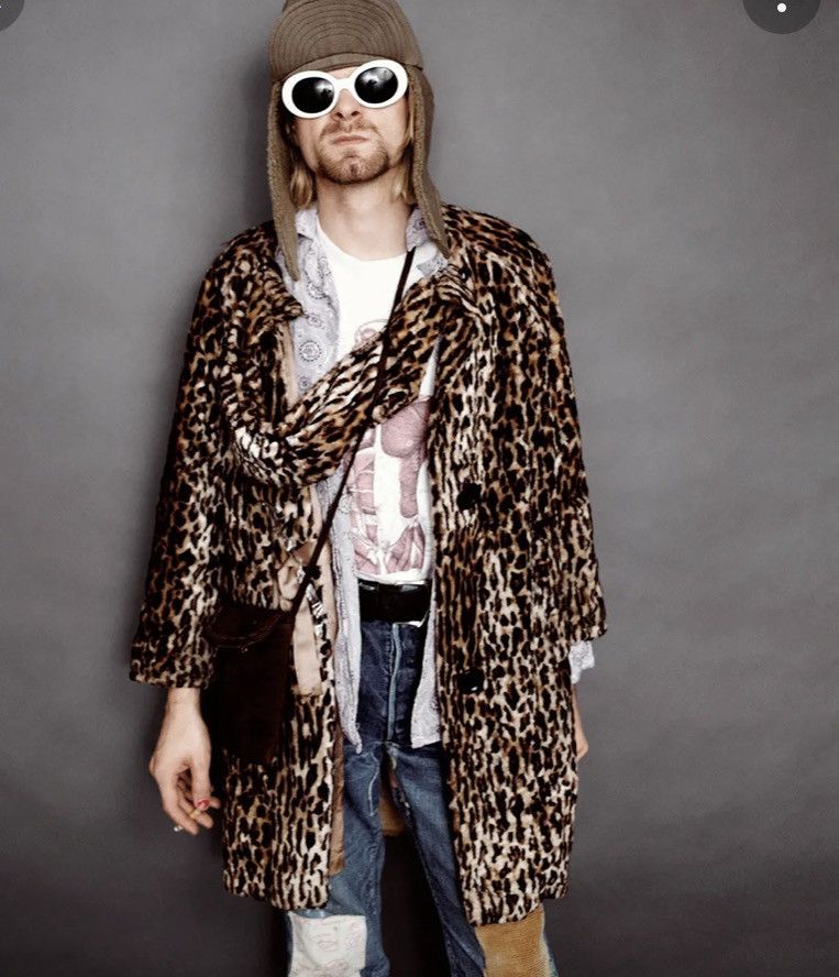 Ekam Vtg Reversible leopard Cobain cowhide leather jacket Size US M / EU 48-50 / 2 - 2 Thumbnail