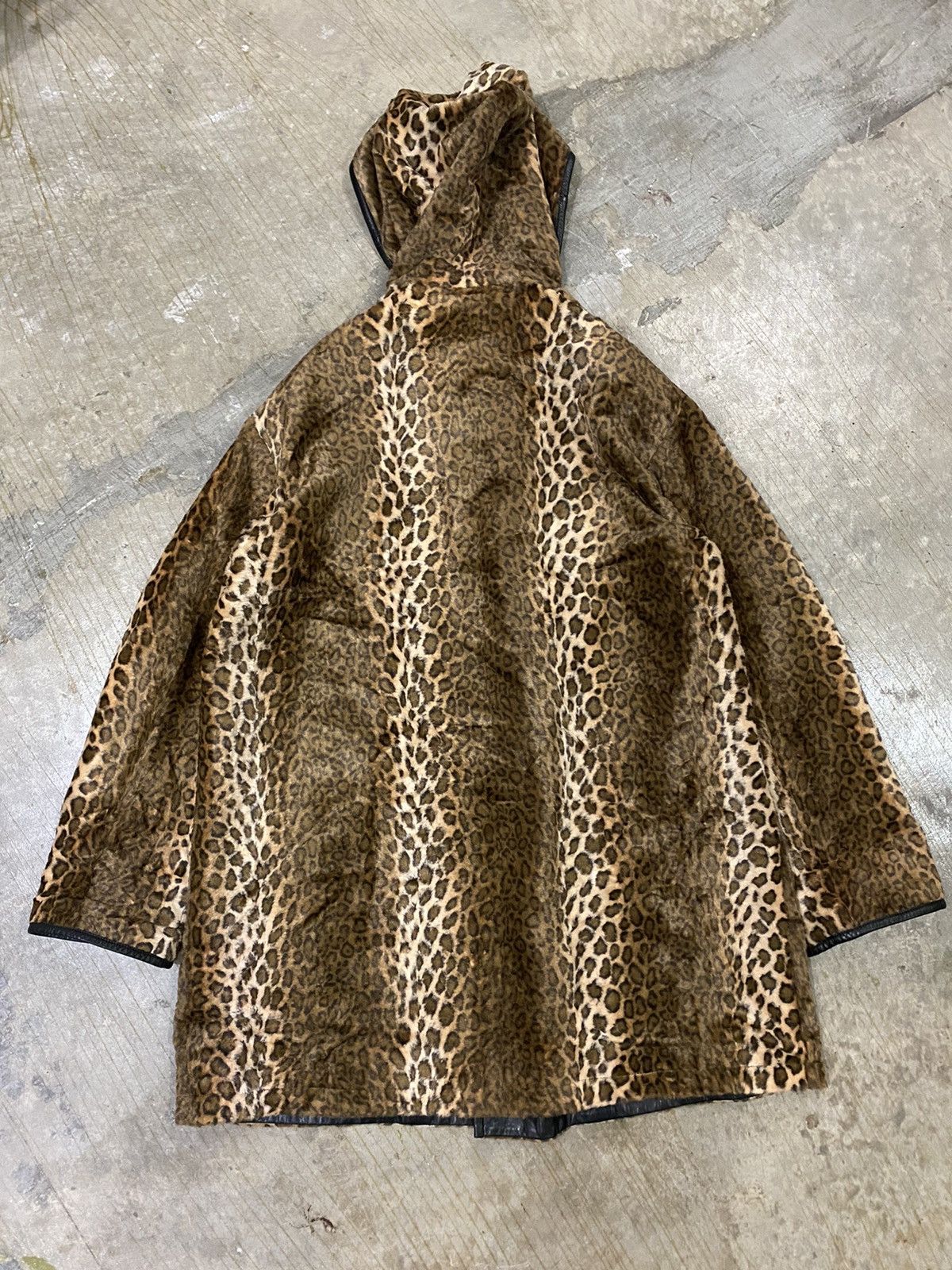 Ekam Vtg Reversible leopard Cobain cowhide leather jacket Size US M / EU 48-50 / 2 - 6 Thumbnail